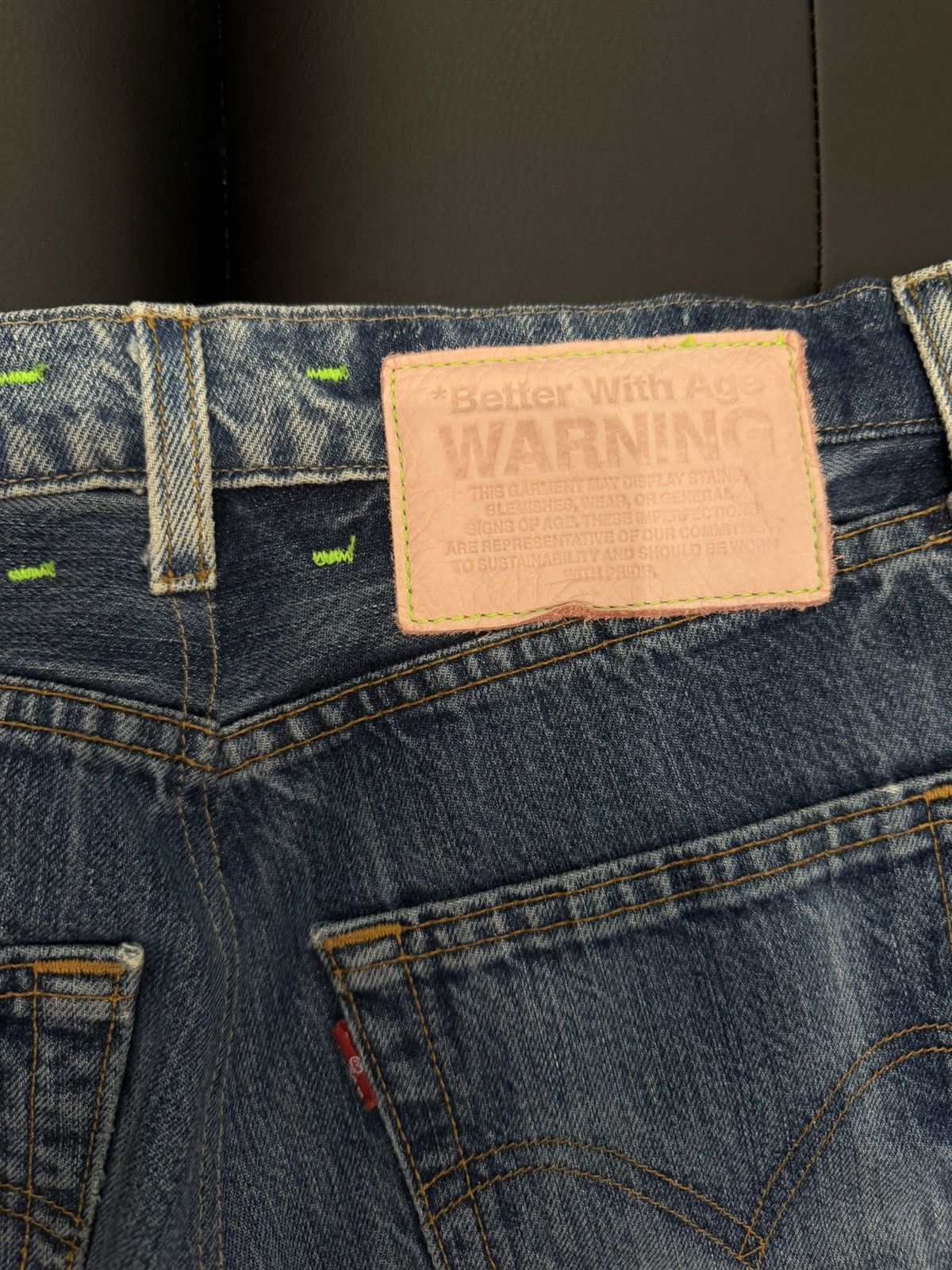 Better With Age Size 30 - Better With Age “Fleetwood” Darkwash Denim Size US 30 / EU 46 - 12 Thumbnail