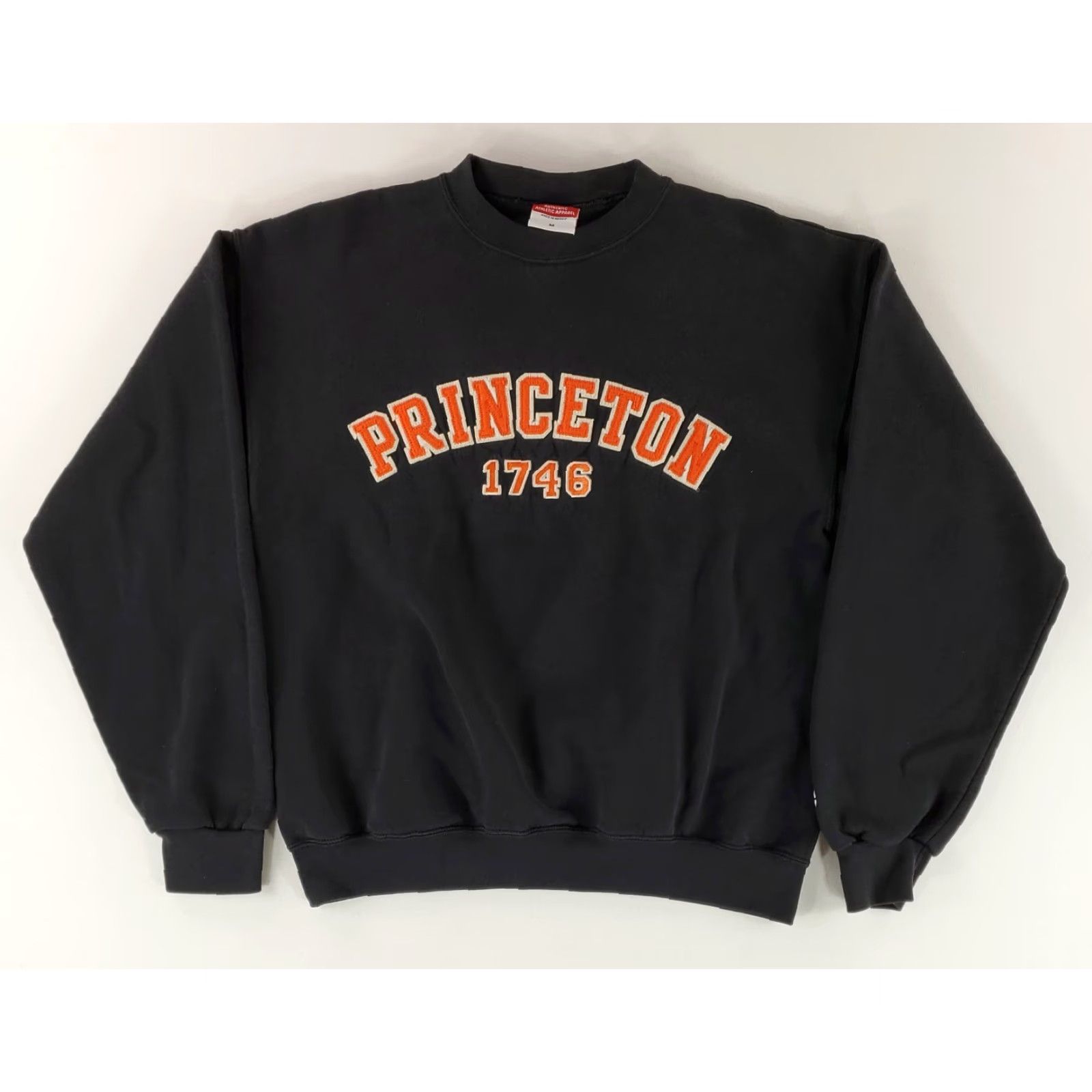 Champion VINTAGE Princeton Champion VTG 90s Crew Neck Sweatshirt Black Mens M Size US M / EU 48-50 / 2 - 2 Thumbnail