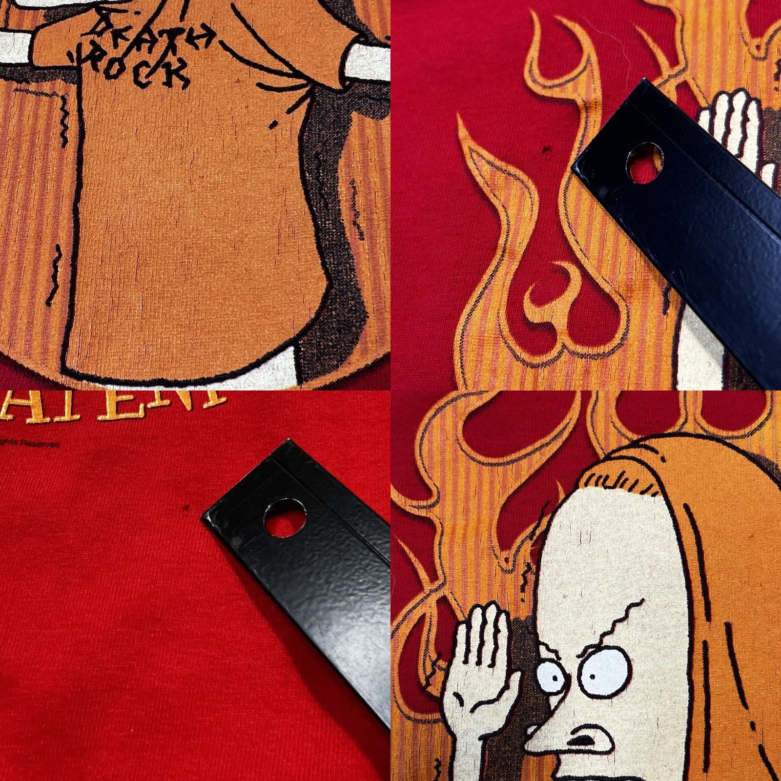 Gildan VINTAGE Beavis and Butthead T Shirt Mens Small Red 2004 Cornholio MTV Shirt Logo Beavis And Butthead Are You Threatening Me T Shirt Mens Small Size US S / EU 44-46 / 1 - 8 Thumbnail