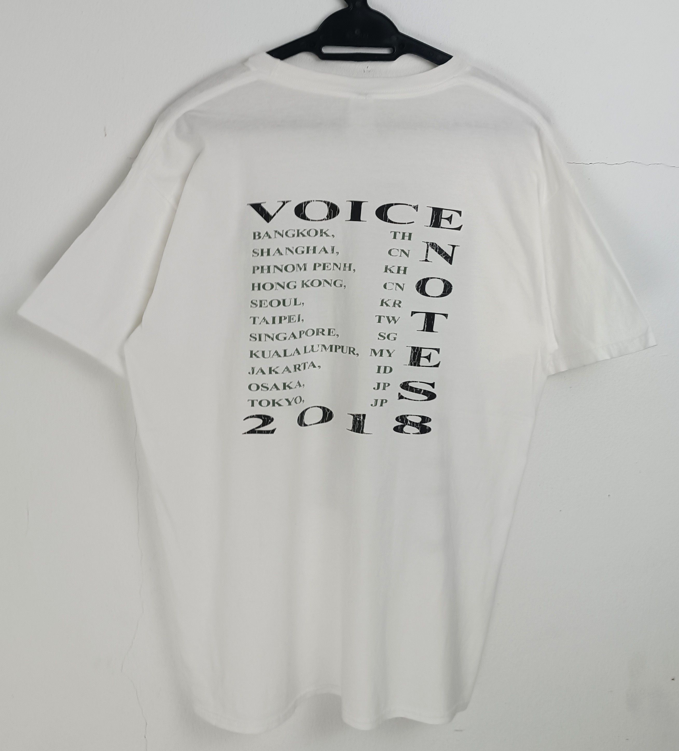 Band Tees VINTAGE '18 CHARLIE PUTH VOICE NOTES TEE wiz khalifa bieber Size US M / EU 48-50 / 2 - 4 Thumbnail