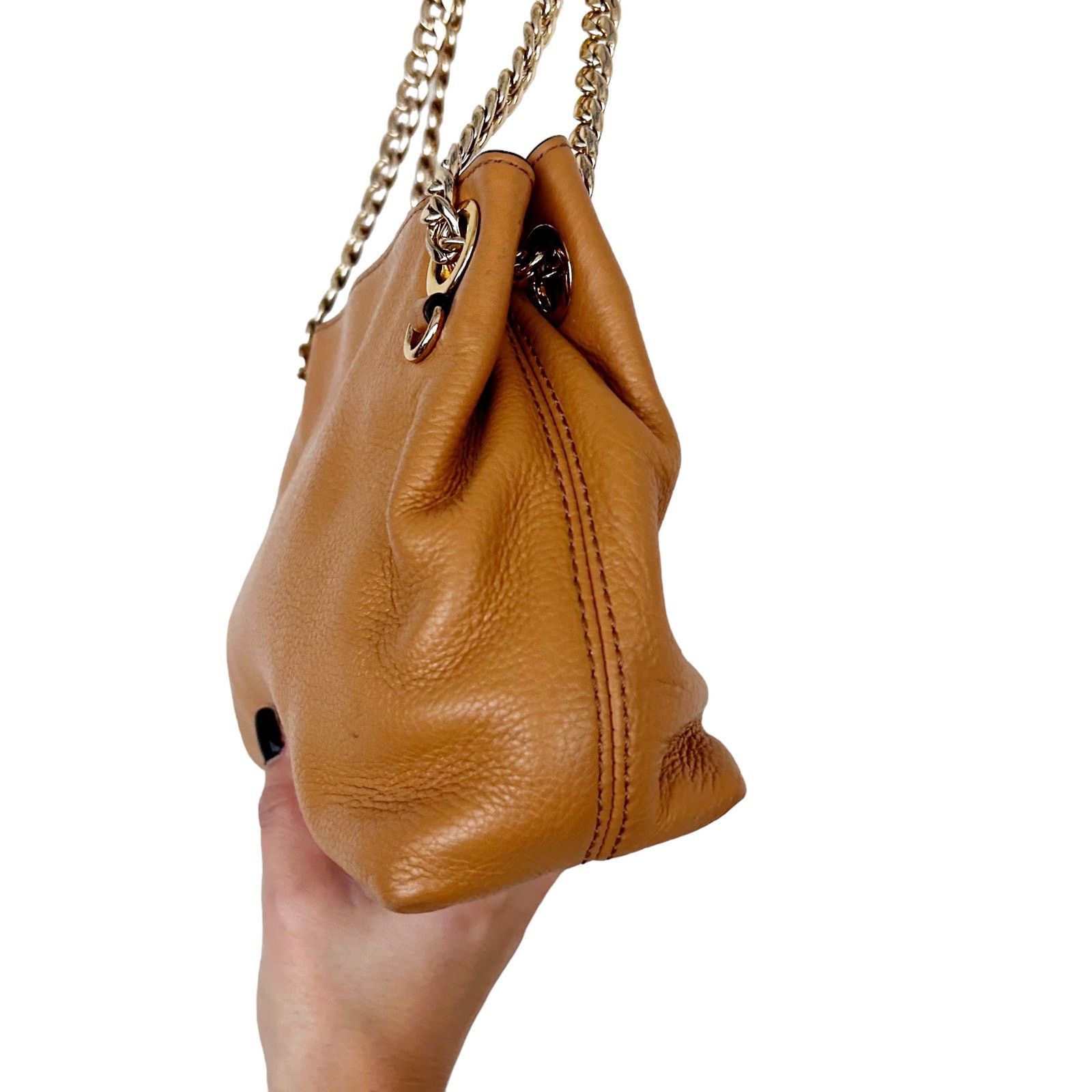 Michael Kors Michael Kors Tan Leather Crossbody Size ONE SIZE - 5 Thumbnail