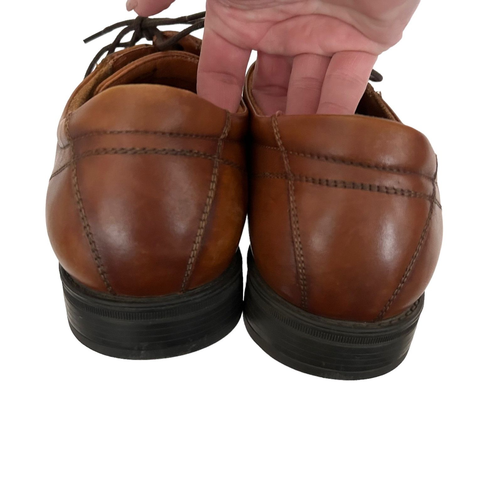 Florsheim Florsheim Brown Leather Comfort Ortholite Loafers Sz 9 Size US 9 / EU 42 - 6 Thumbnail