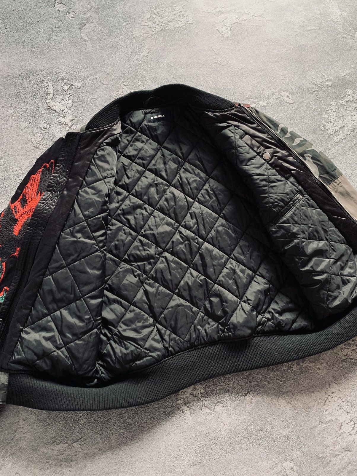 Diesel Diesel Get Up Question Everything Japanese Skull Bomber Size US S / EU 44-46 / 1 - 9 Thumbnail