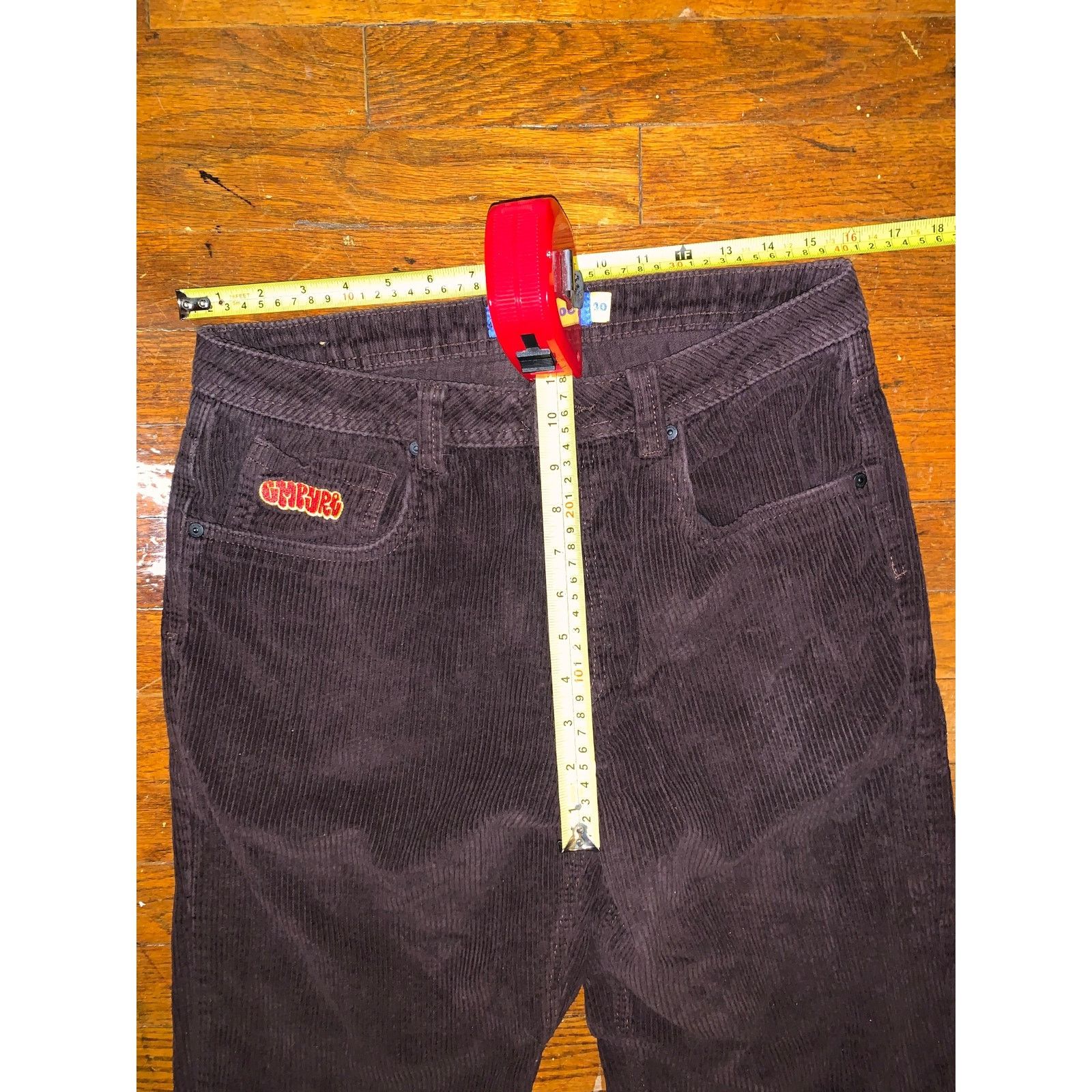 Empyre Empyre Brown Corduroy Pants Mens 30 Y2K Skate Straight Leg Size US 30 / EU 46 - 8 Thumbnail