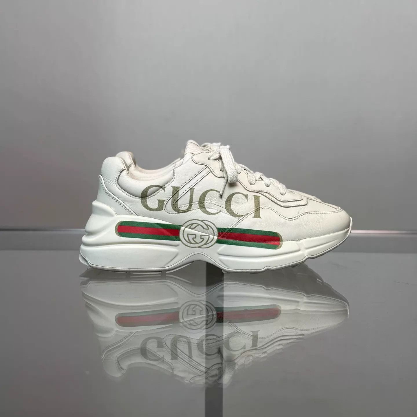 Gucci Gucci Logo Dad Shoes 37 98 Size US 6.5 / IT 36.5 - 3 Thumbnail