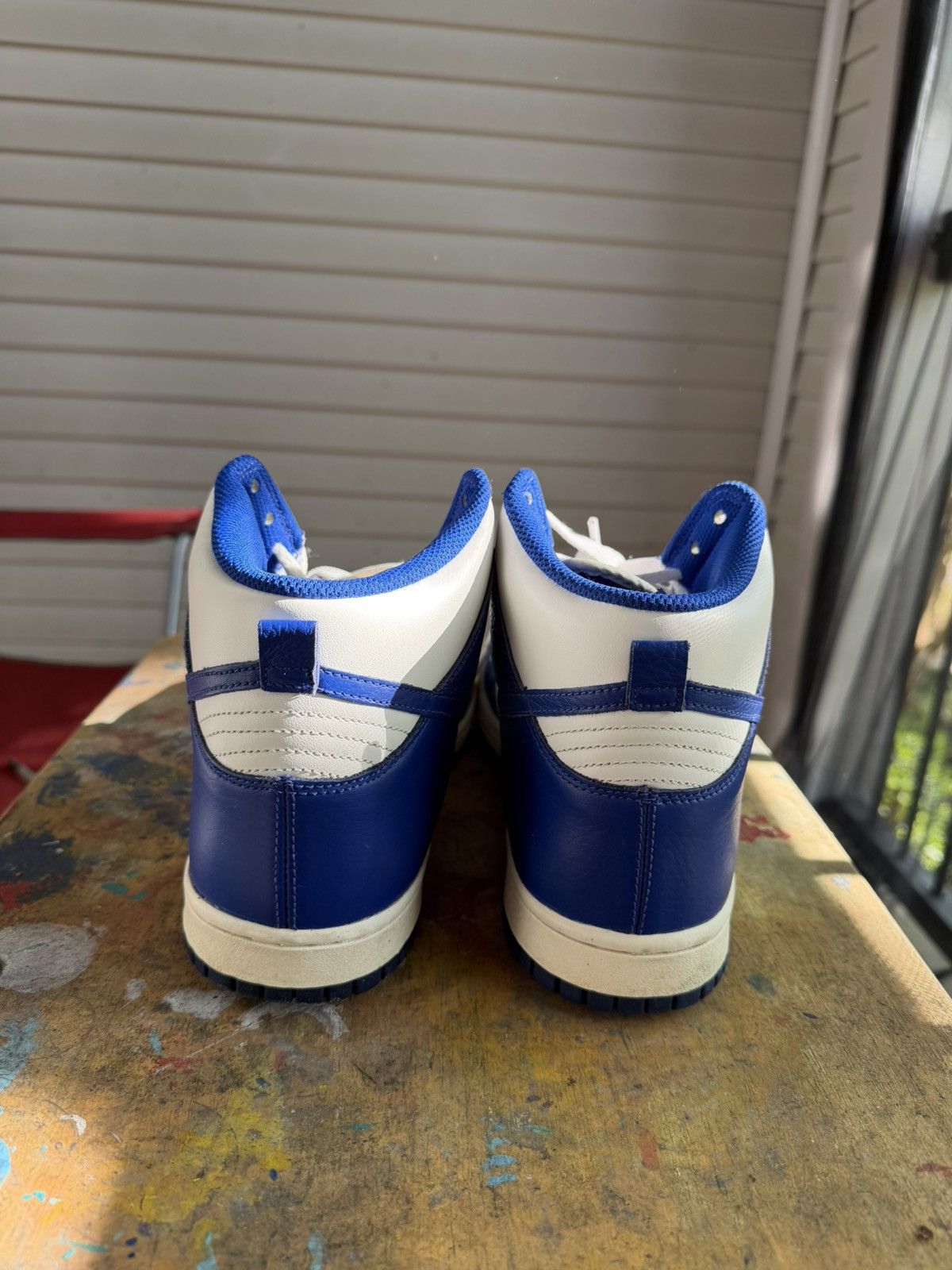 Nike 2011 Nike Dunk High College Pack Duke University Size US 10.5 / EU 43-44 - 3 Thumbnail