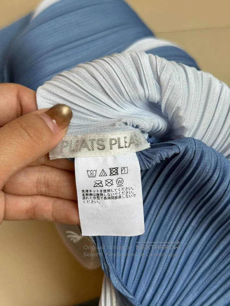 Issey Miyake Issey Miyake Light Purple Bamboo Joint Dress Size M / US 6-8 / IT 42-44 - 8 Thumbnail