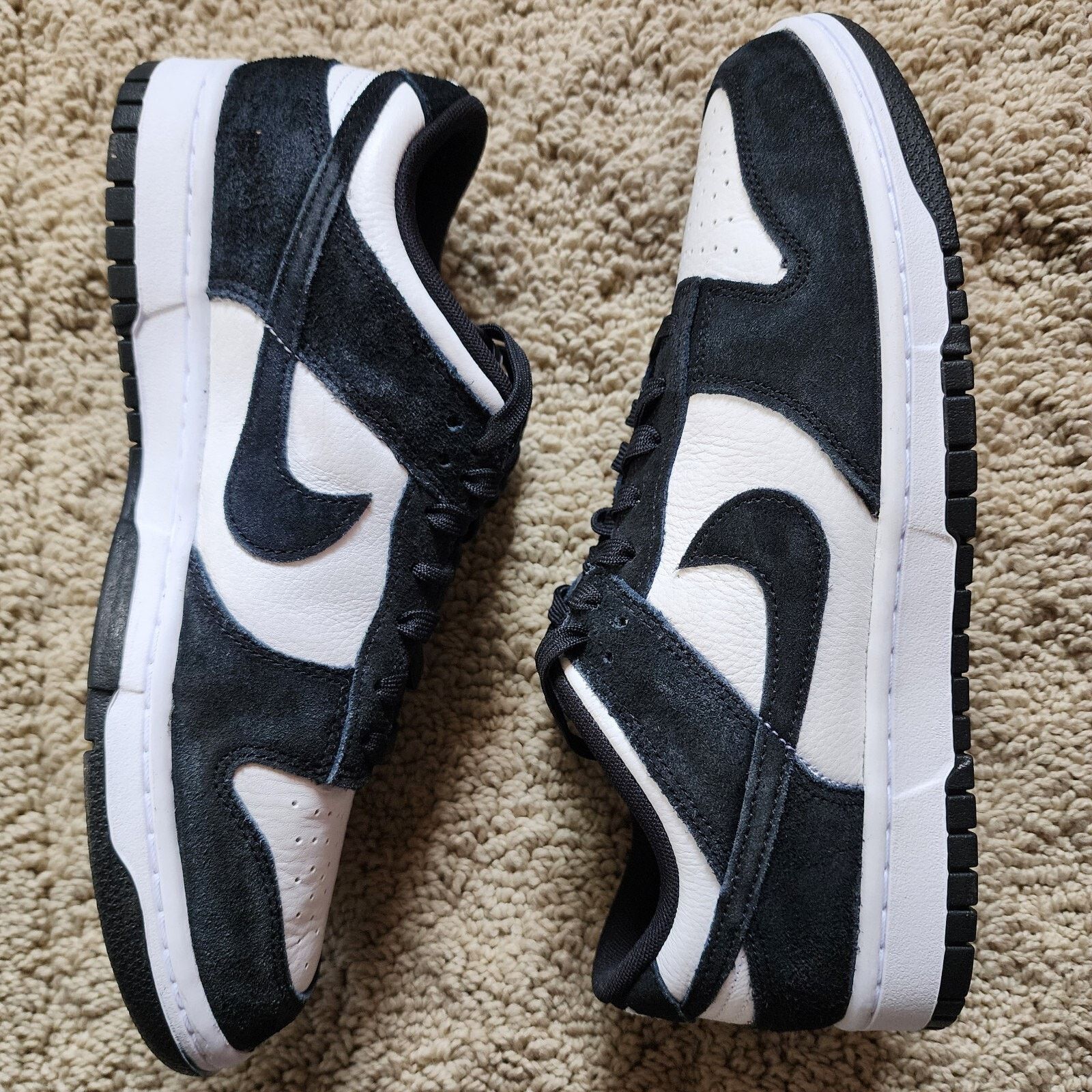 Nike Nike Dunk Low SE Suede Panda Brand New Sz 9.5 Size US 9.5 / EU 42-43 - 1 Thumbnail