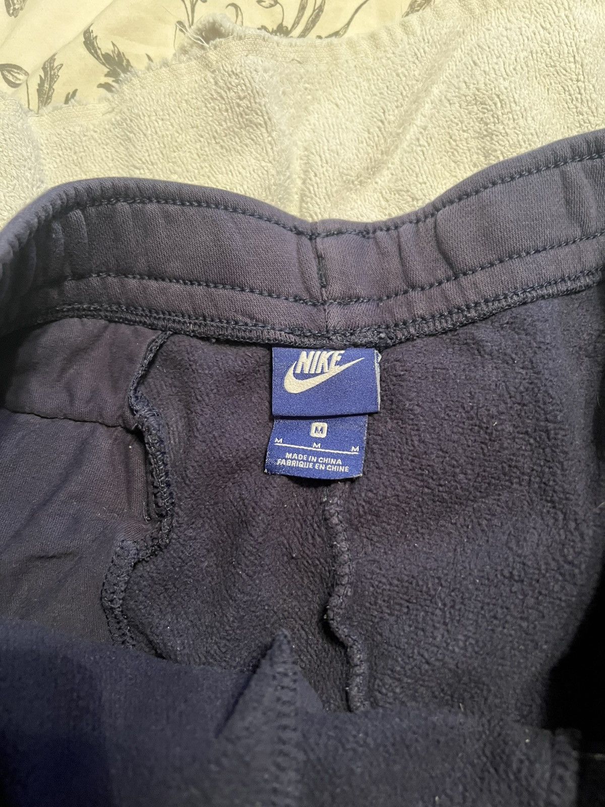 Nike Nike Tech Men’s Joggers - Navy Blue, Medium Size US 32 / EU 48 - 7 Thumbnail