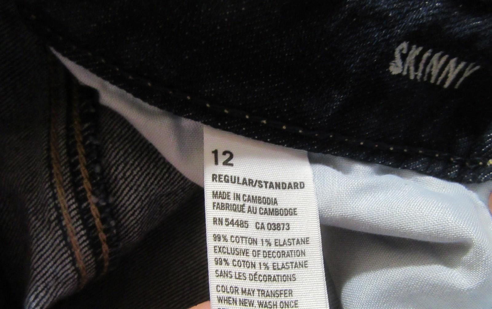 American Eagle Outfitters American Eagle Womens Skinny Denim Blue Jeans Size 12 NWT Size 34" / US 12 / IT 48 - 6 Thumbnail
