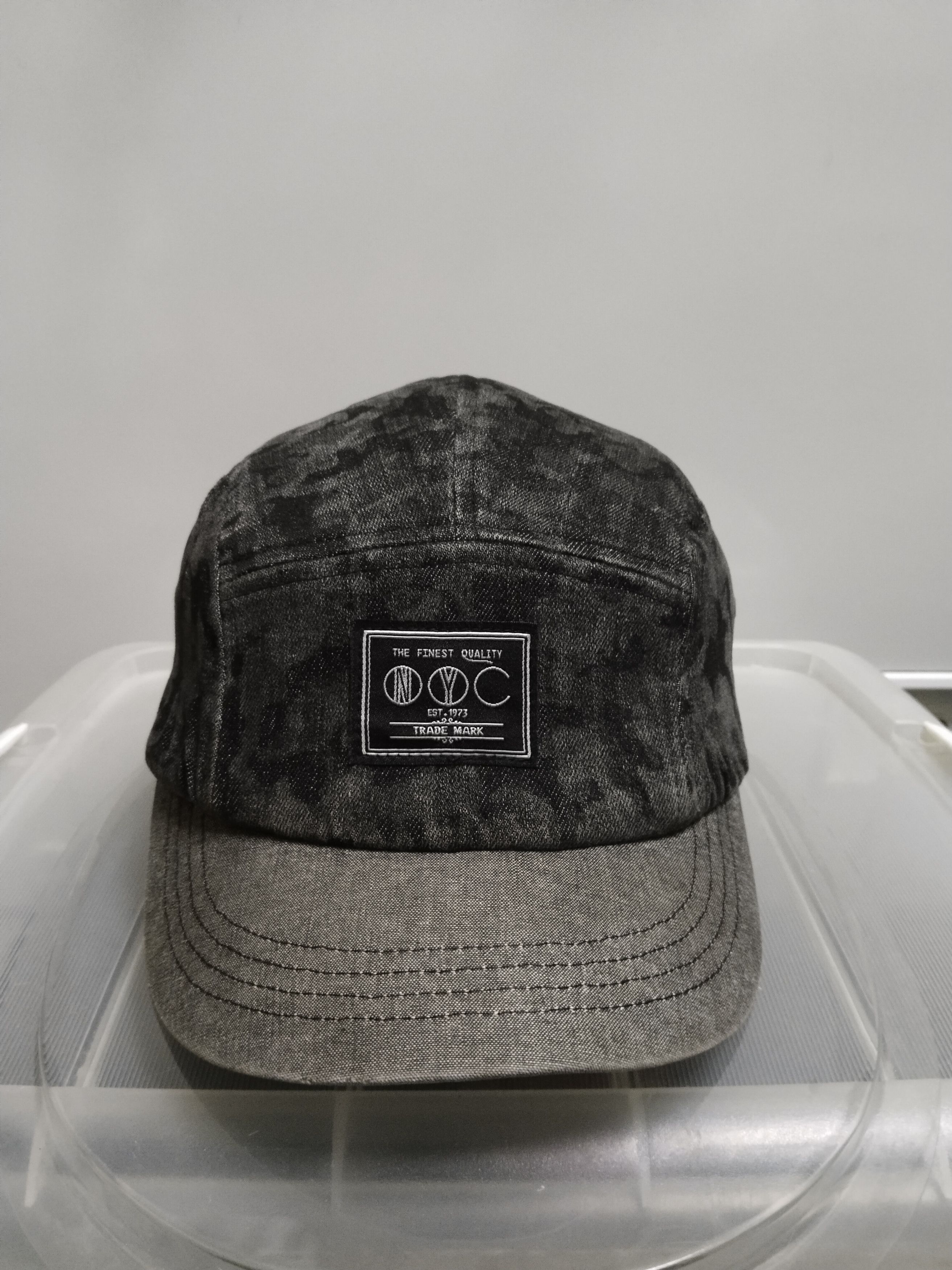 Japanese Brand RARE 5 PANEL SHORT BRIM CAP ADJUSTABLE CLIP Size ONE SIZE - 1 Thumbnail