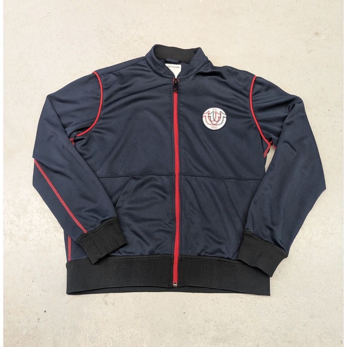 True Religion True Religion Navy Blue full zip track jacket Size US L / EU 52-54 / 3 - 1 Thumbnail