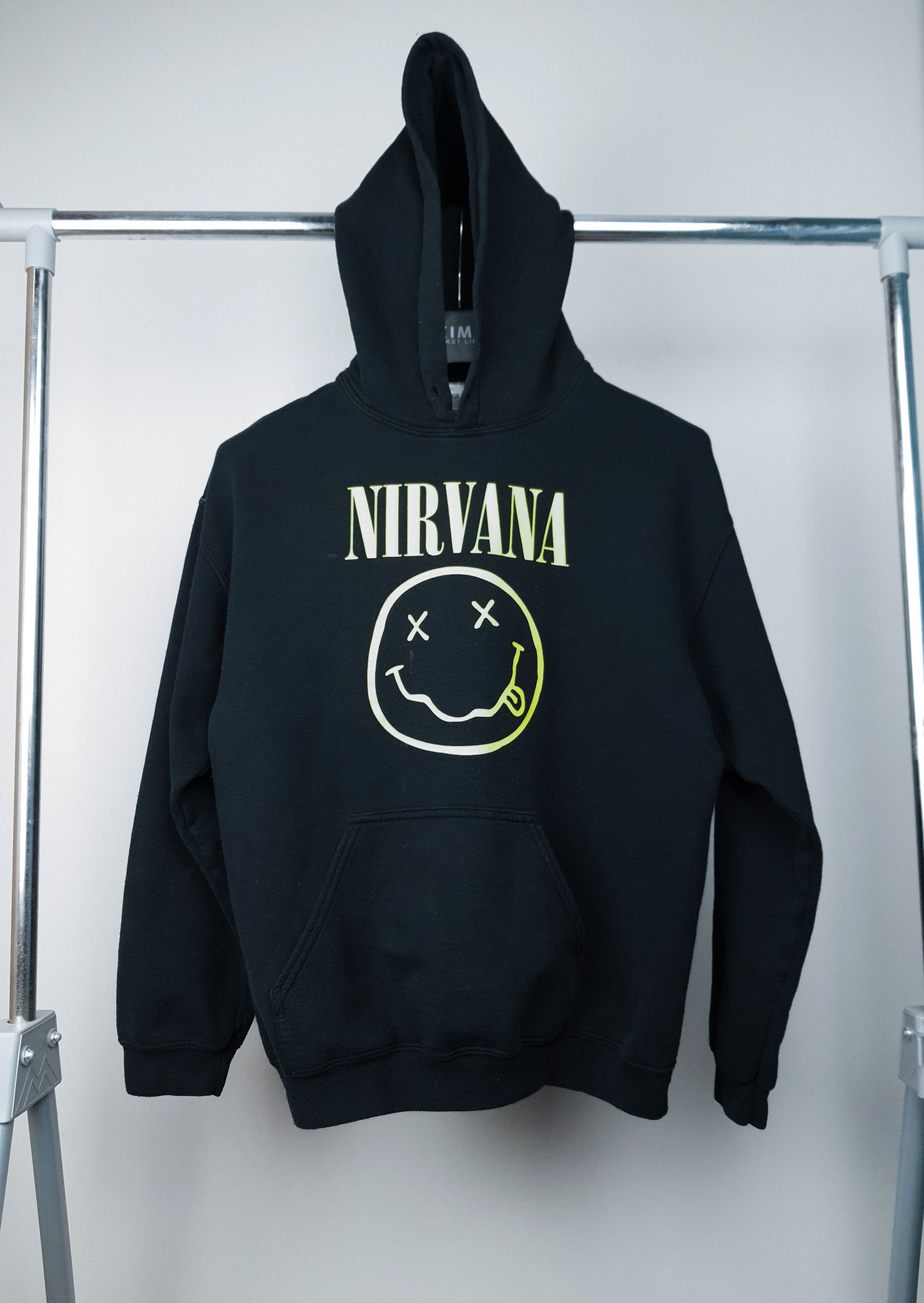 Nirvana × Vintage Y2K Kurt Kobain Nirvana Music Band Dead Punk Smile Hoodie Size US M / EU 48-50 / 2 - 1 Thumbnail