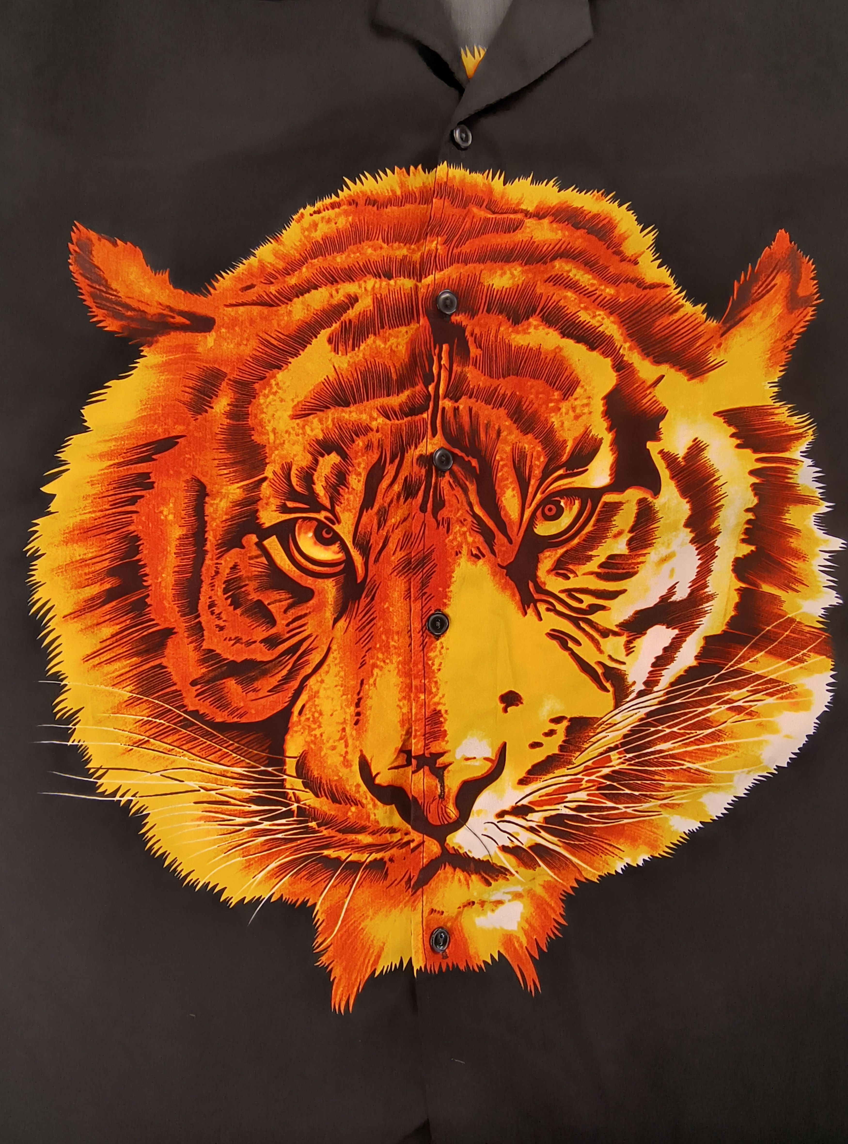 Other Vintage golden tiger 90s button up shirt Size US L / EU 52-54 / 3 - 1 Thumbnail