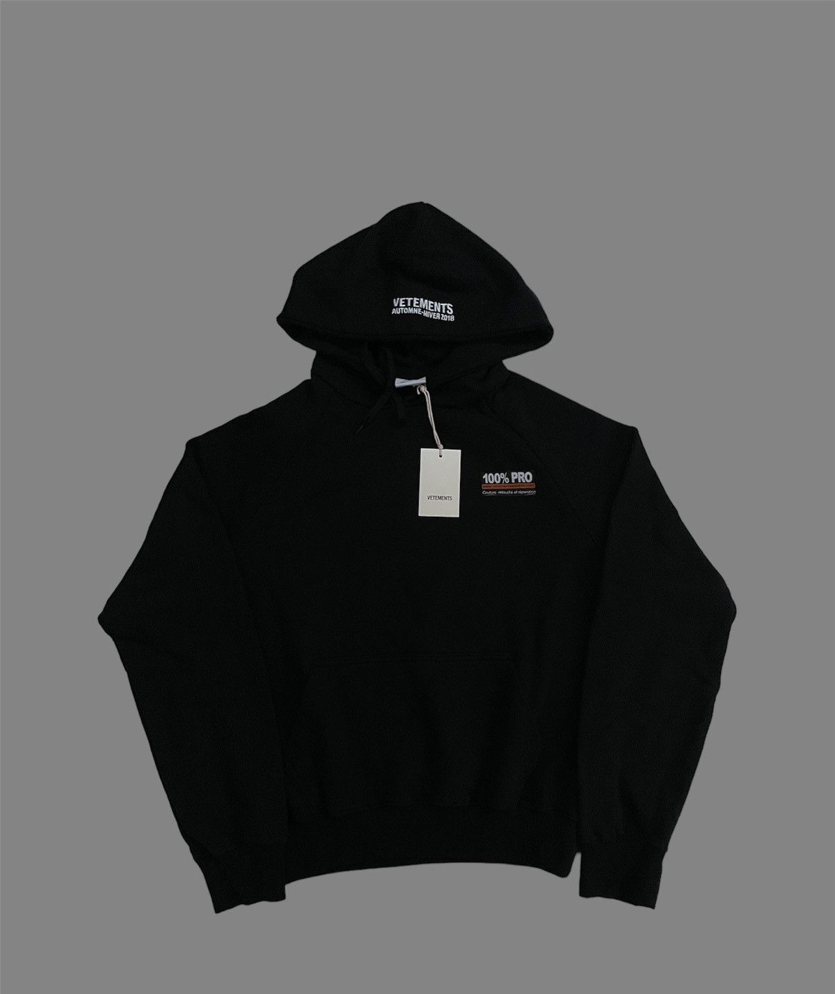 Vetements 100 pro hoodie top