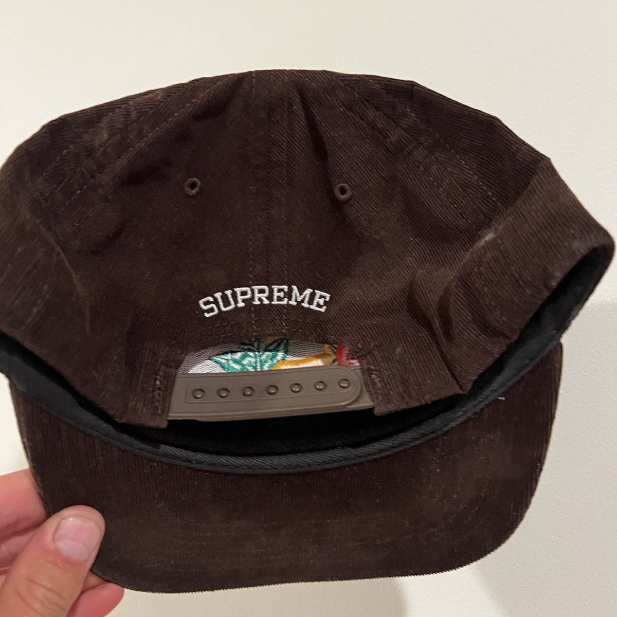 Supreme Supreme Rose S Logo SnapBack Brown Size ONE SIZE - 14 Thumbnail