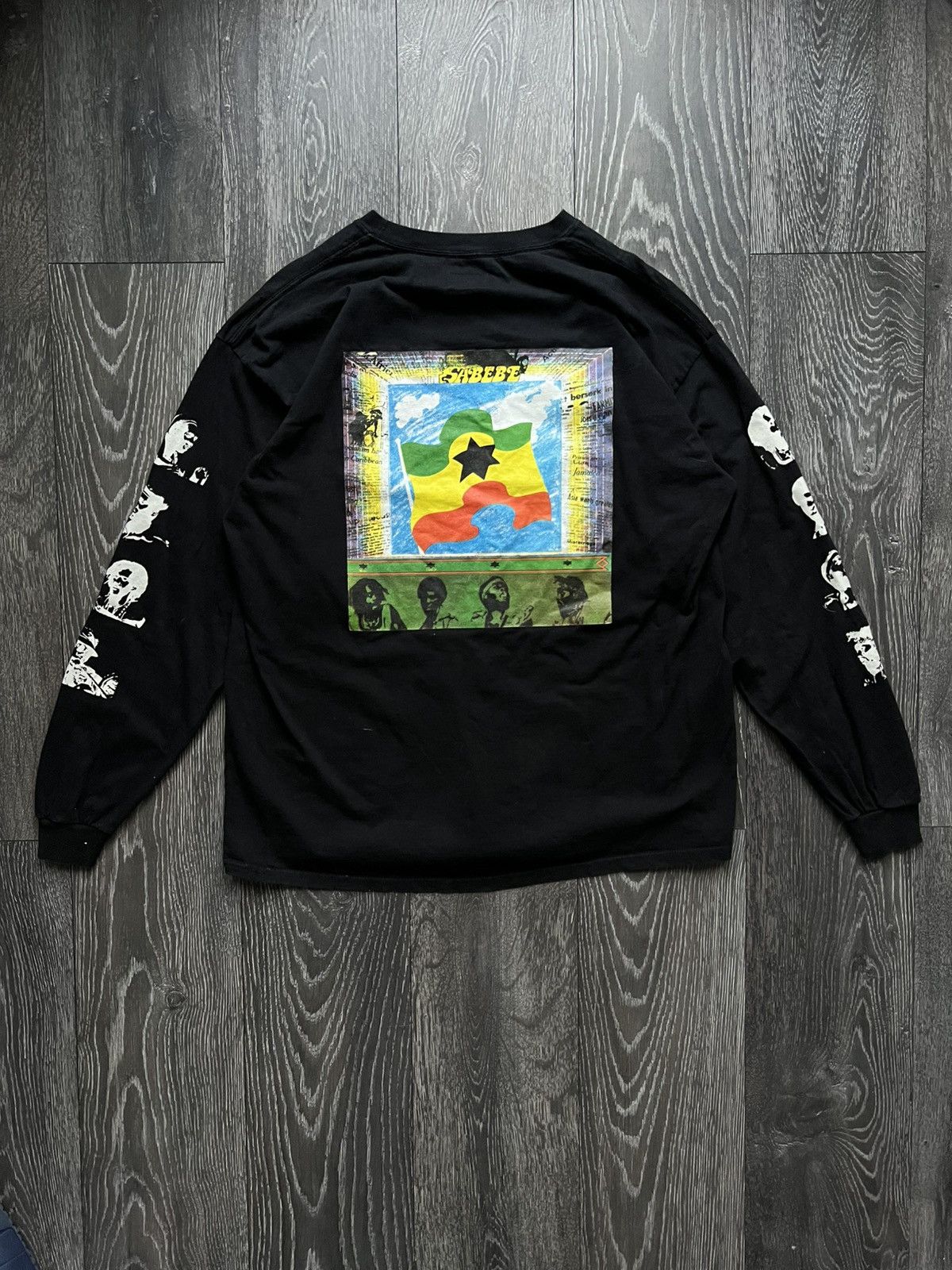 Wacko Maria Rare Wacko Maria The Light of Saba LS Tee Reggae Size US L / EU 52-54 / 3 - 1 Thumbnail