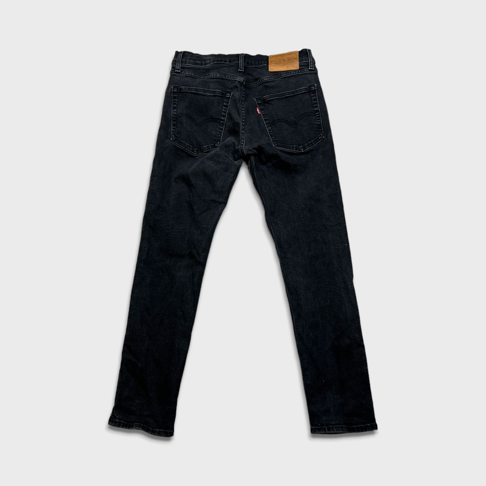 Levi's × Vintage Levi's 512 Jeans 29x27 Slim Taper Dark American Denim Pants Size US 29 - 4 Thumbnail