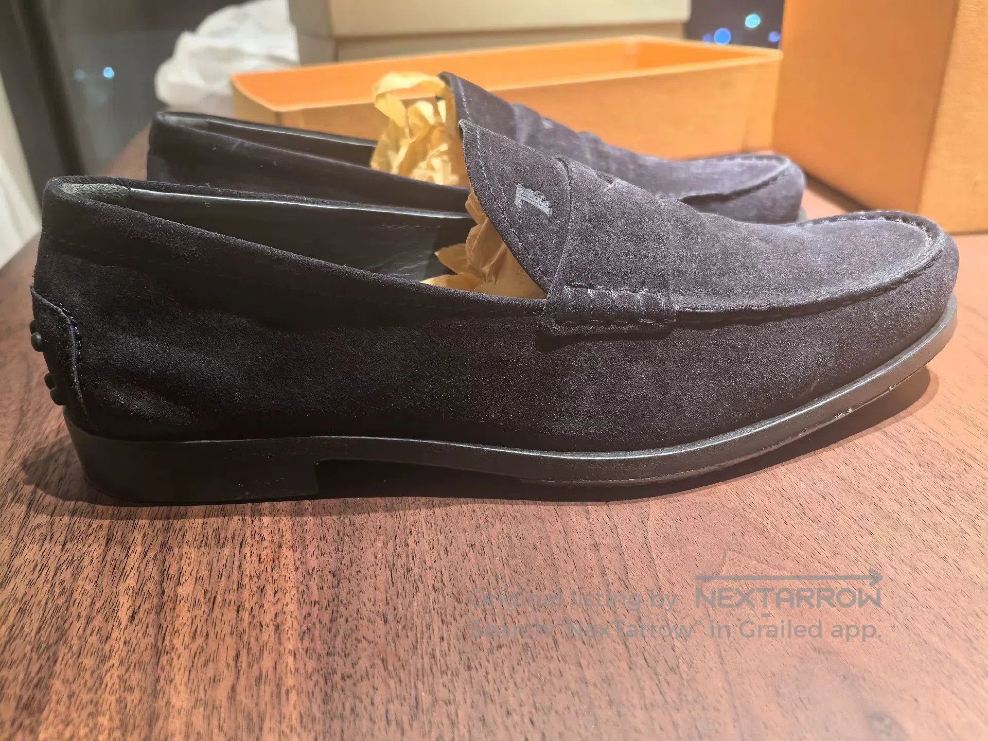 Tod's Tod's Leather Loafers with Dust Bag. Size US 6 / EU 39 - 2 Thumbnail