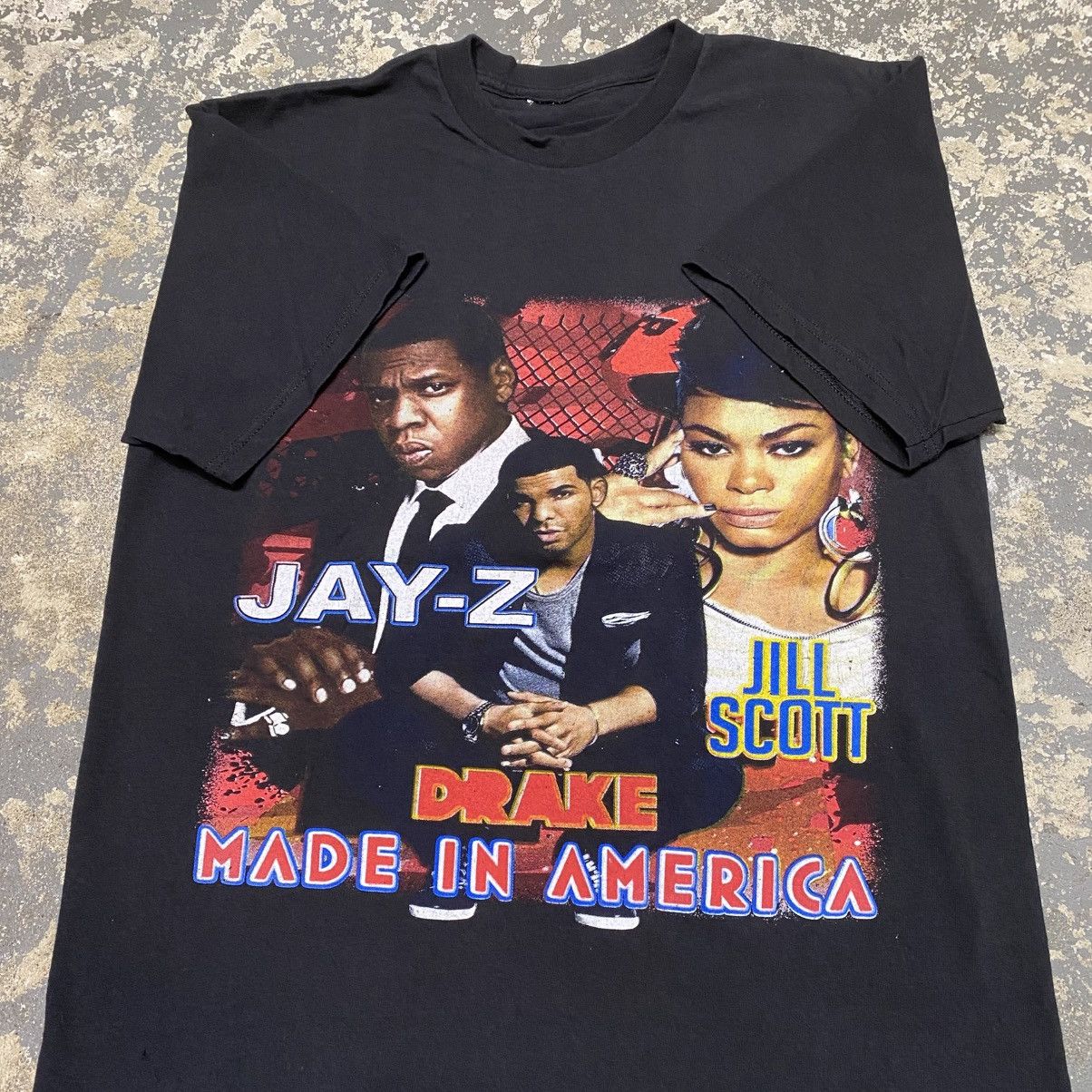 Rap Tees × Vintage Vintage Made in America Festival Jay Z Drake Lil Scott Rap Size US M / EU 48-50 / 2 - 2 Thumbnail