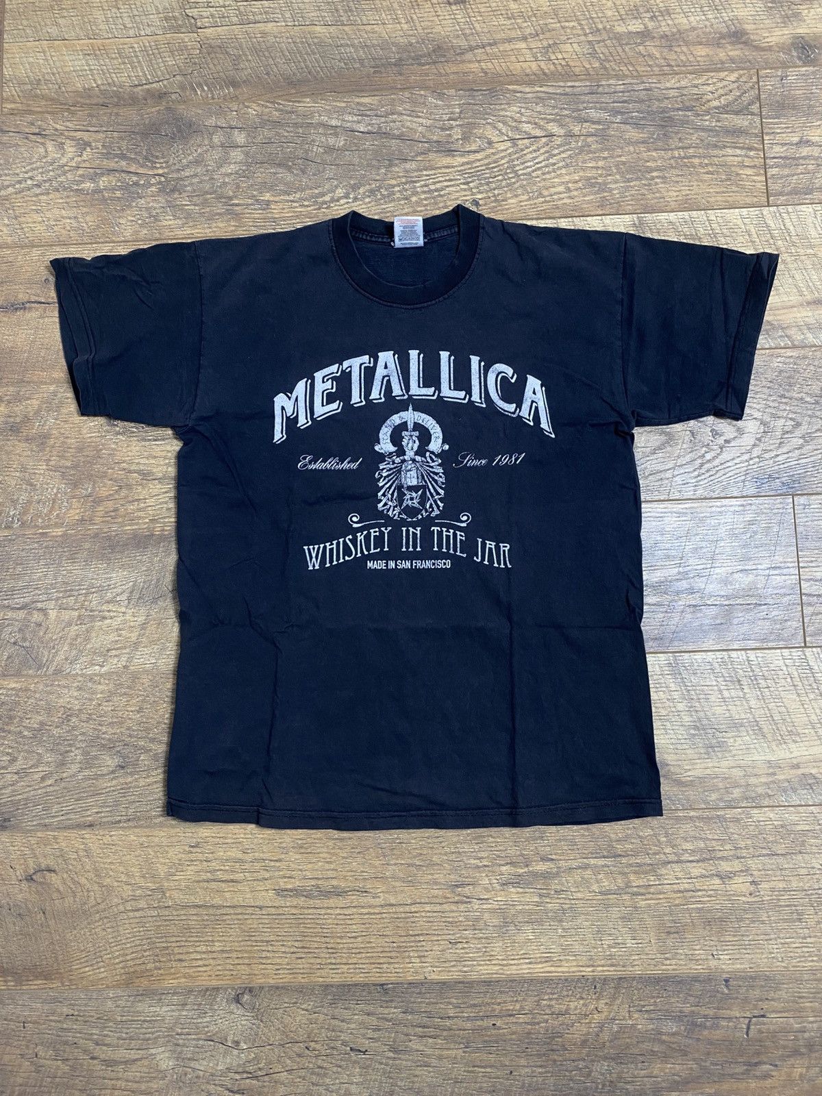 Metallica Metallica Whiskey In The Jar Graphic Band Tee - Size M Size US M / EU 48-50 / 2 - 1 Thumbnail