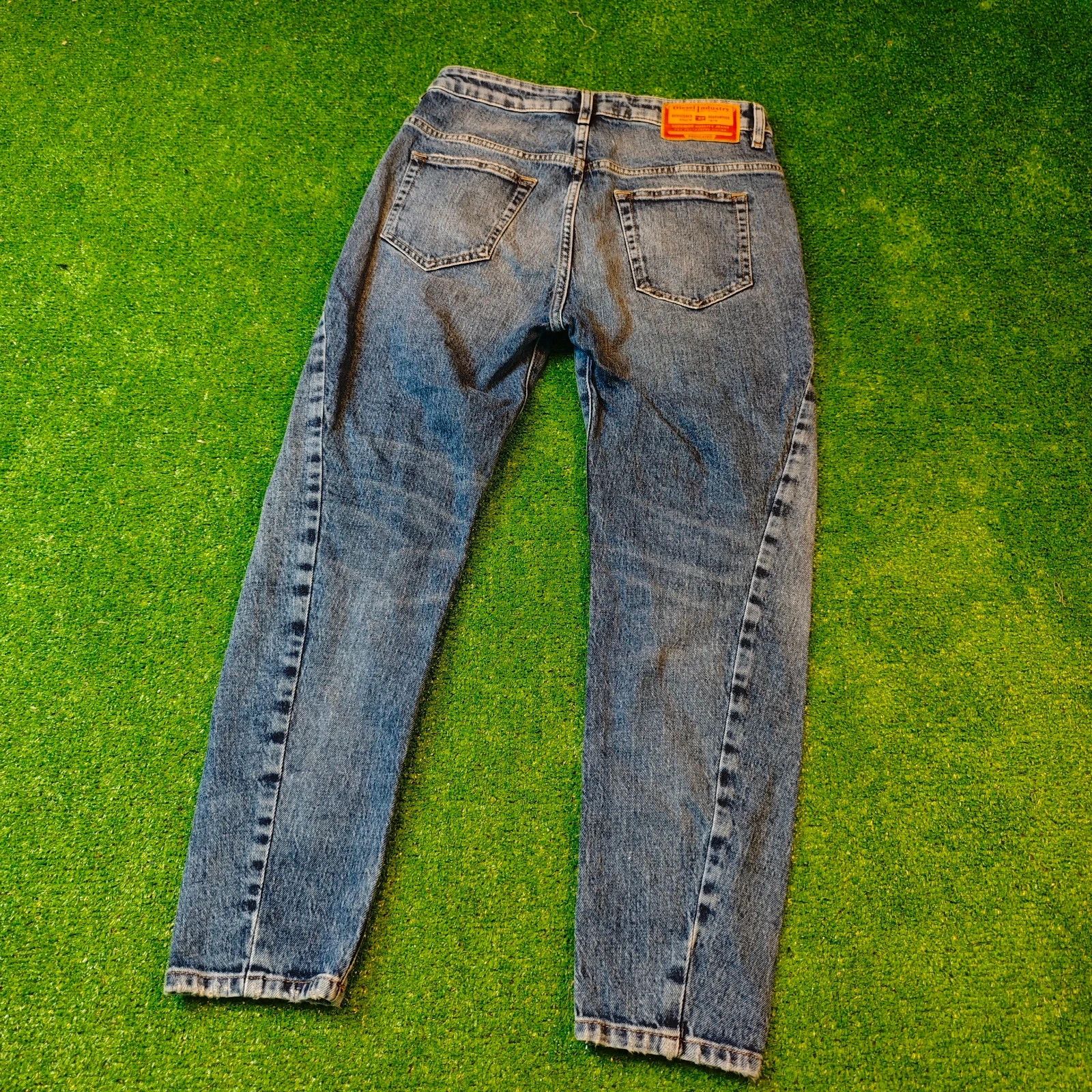 Diesel Diesel Jeans Womens 25 Blue straight zip fly high rise Size 25" / US 0 / IT 36 - 2 Thumbnail