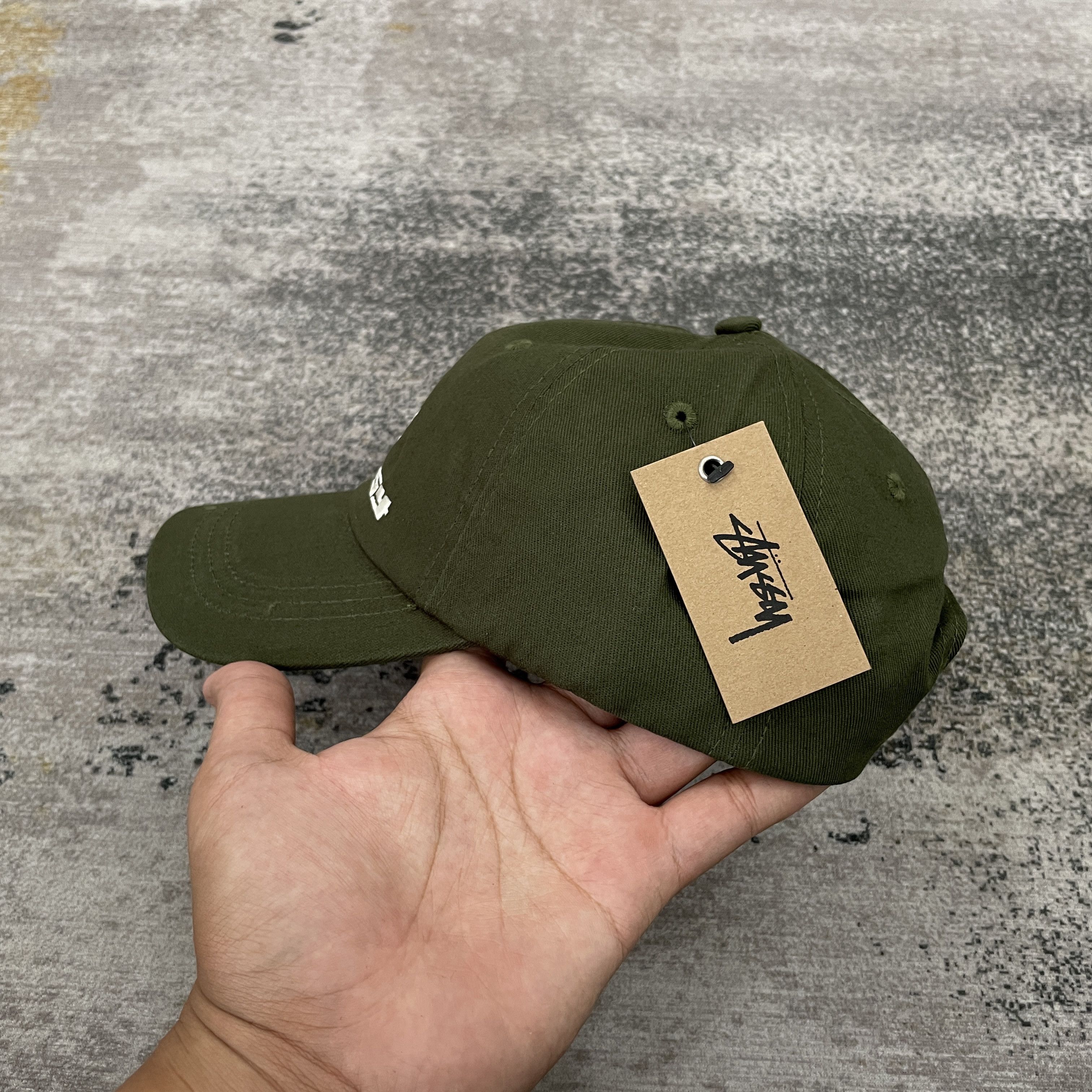 Stussy Crown Cap Olive