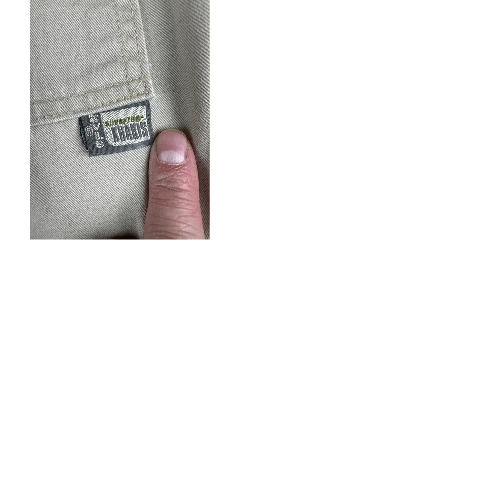 Vintage VINTAGE Levi's Silvertab Cargo Pants Khaki Relaxed Fit 36x32 Mens Pants Size US 36 / EU 52 - 10 Thumbnail
