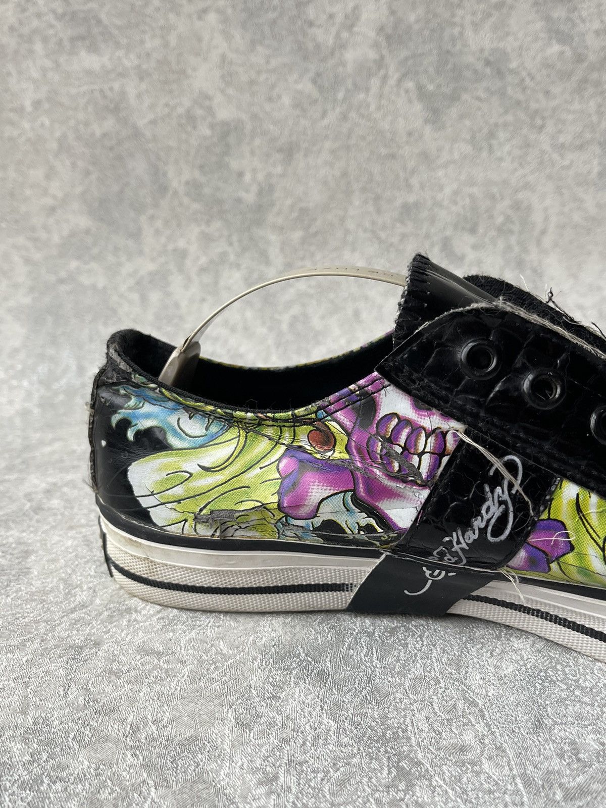 Ed Hardy Vintage Ed Hardy by Christian Audigier Slip On Shoes Size 6 Size US 6 / IT 36 - 9 Thumbnail