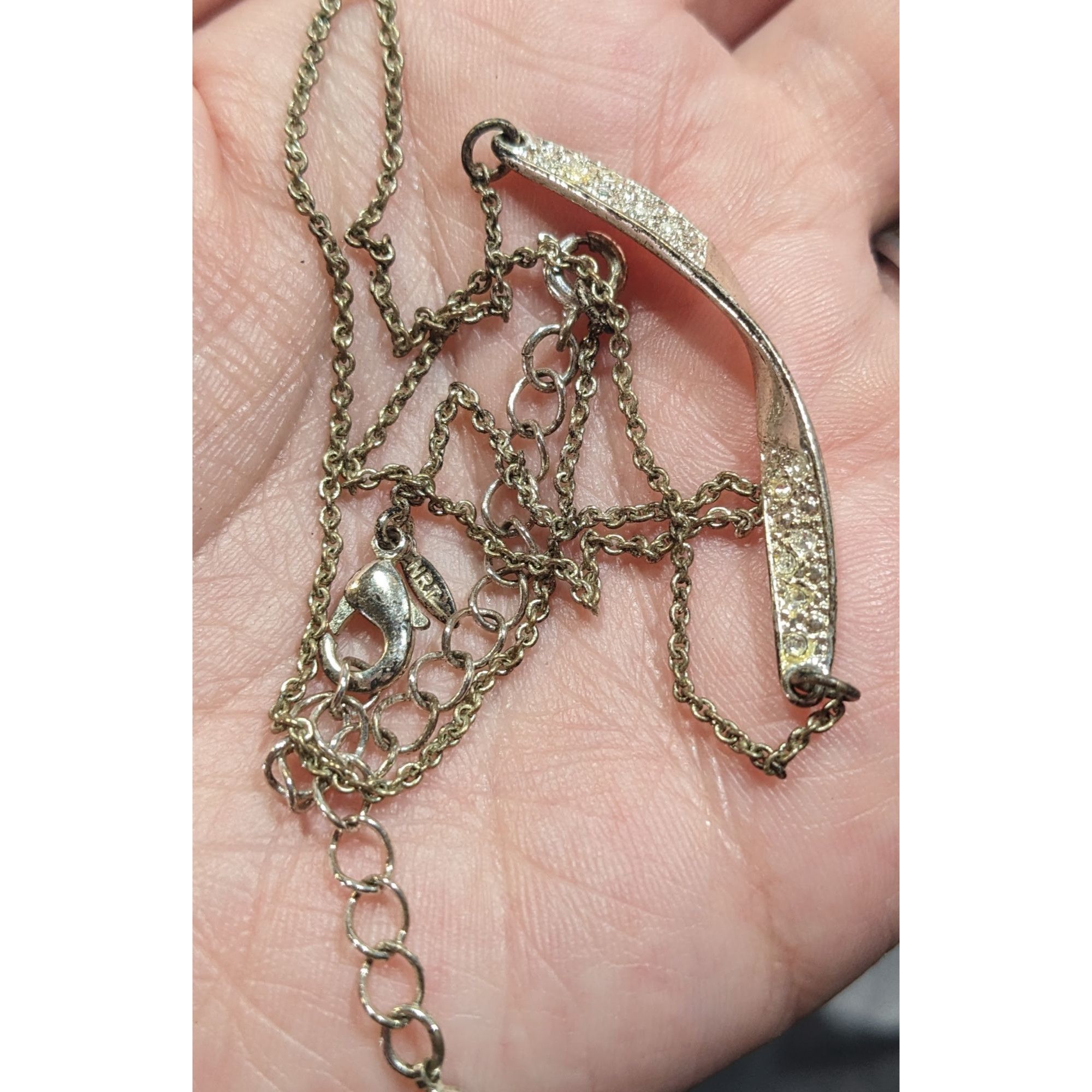 Other Vintage Avon Mona Twist Rhinestone Necklace Size ONE SIZE - 5 Thumbnail