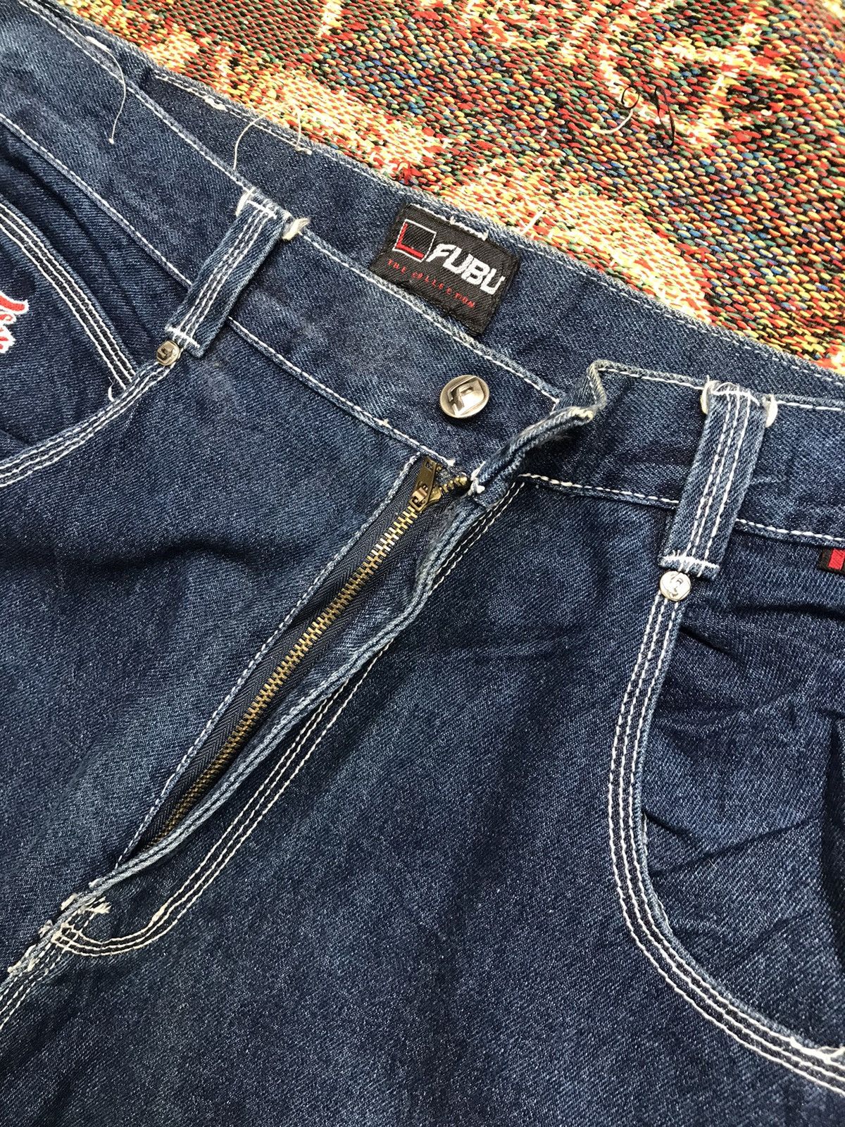 Fubu Vintage Fubu embroidered carpenter denim Size US 36 / EU 52 - 8 Thumbnail