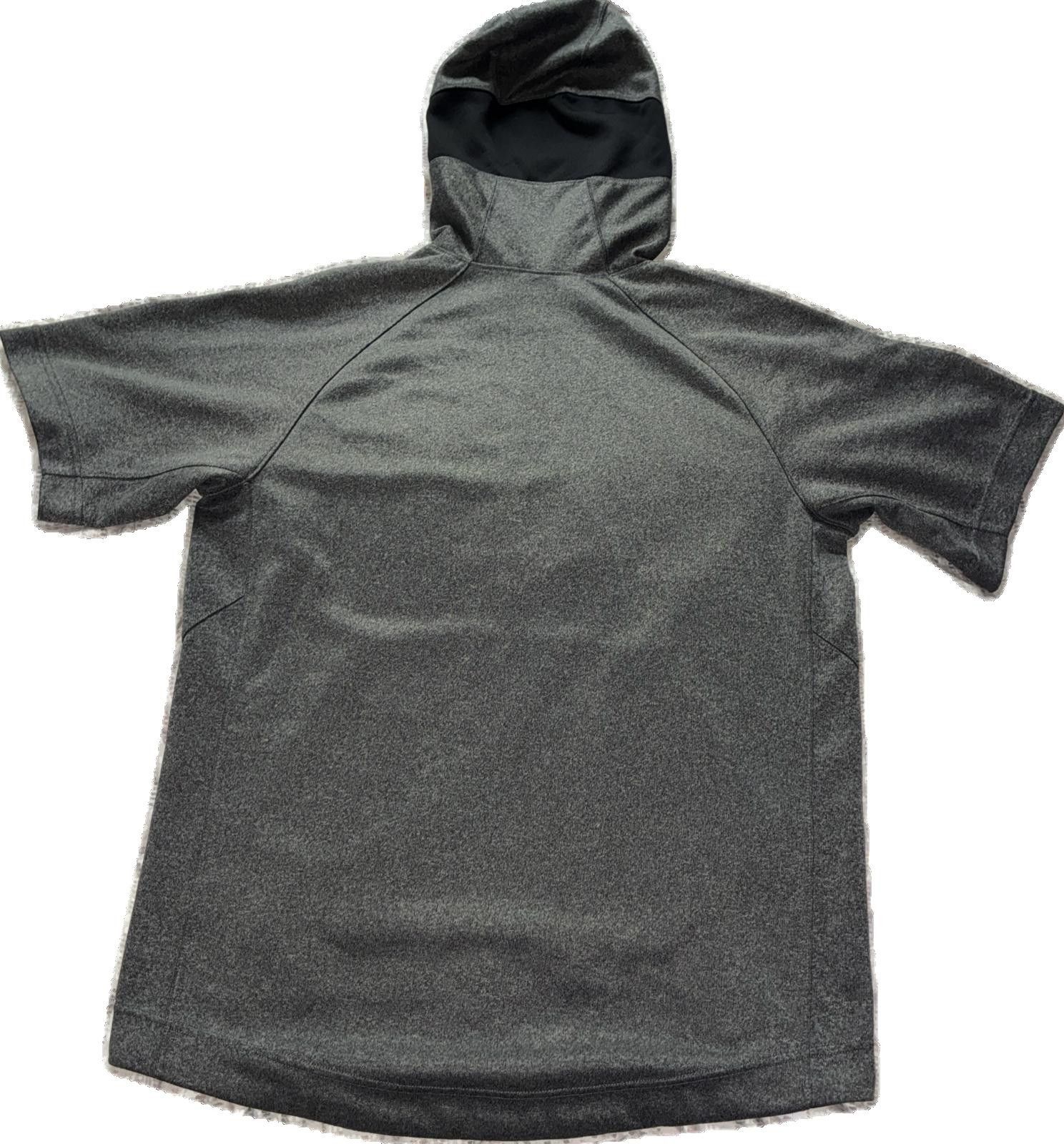 Other Nike Men's Dri-FIT Short Sleeve Hoodie (Gray Heather) Size US M / EU 48-50 / 2 - 2 Thumbnail