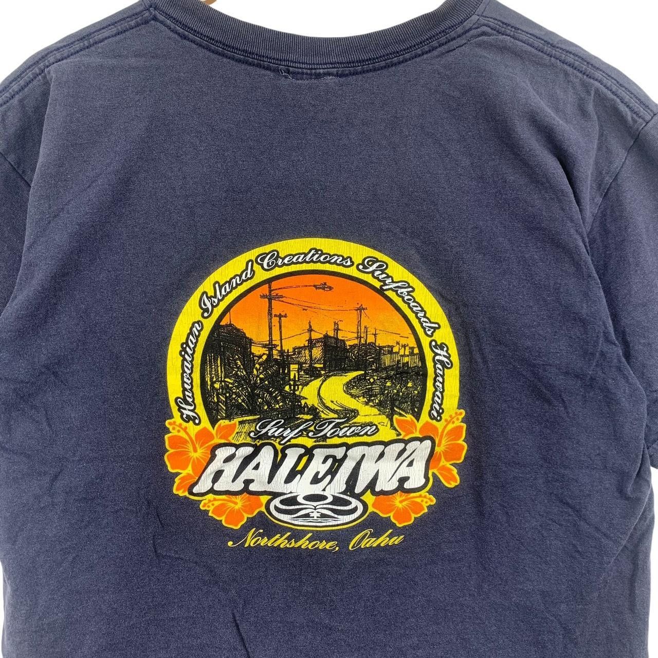 Vintage Vintage HALEIWA SURF TOWN Northshore Oahu Tee Shirt Size M / US 6-8 / IT 42-44 - 5 Thumbnail