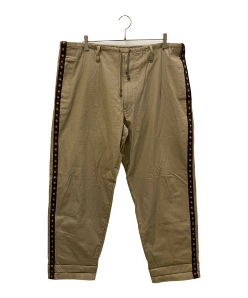Yohji Yamamoto pour homme Side tape design cotton pants