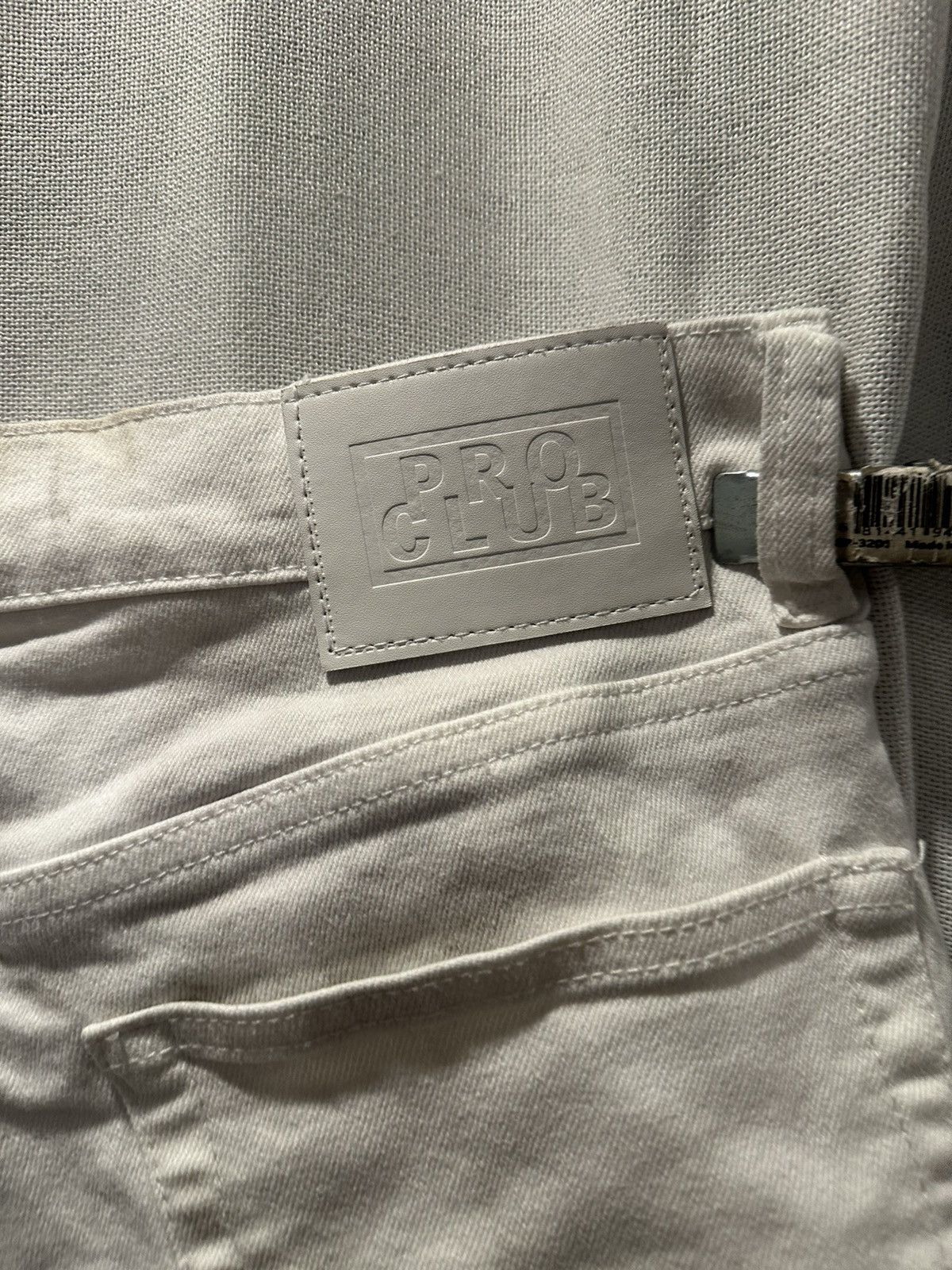 Vintage Pro Club white jeans Size US 30 / EU 46 - 4 Thumbnail