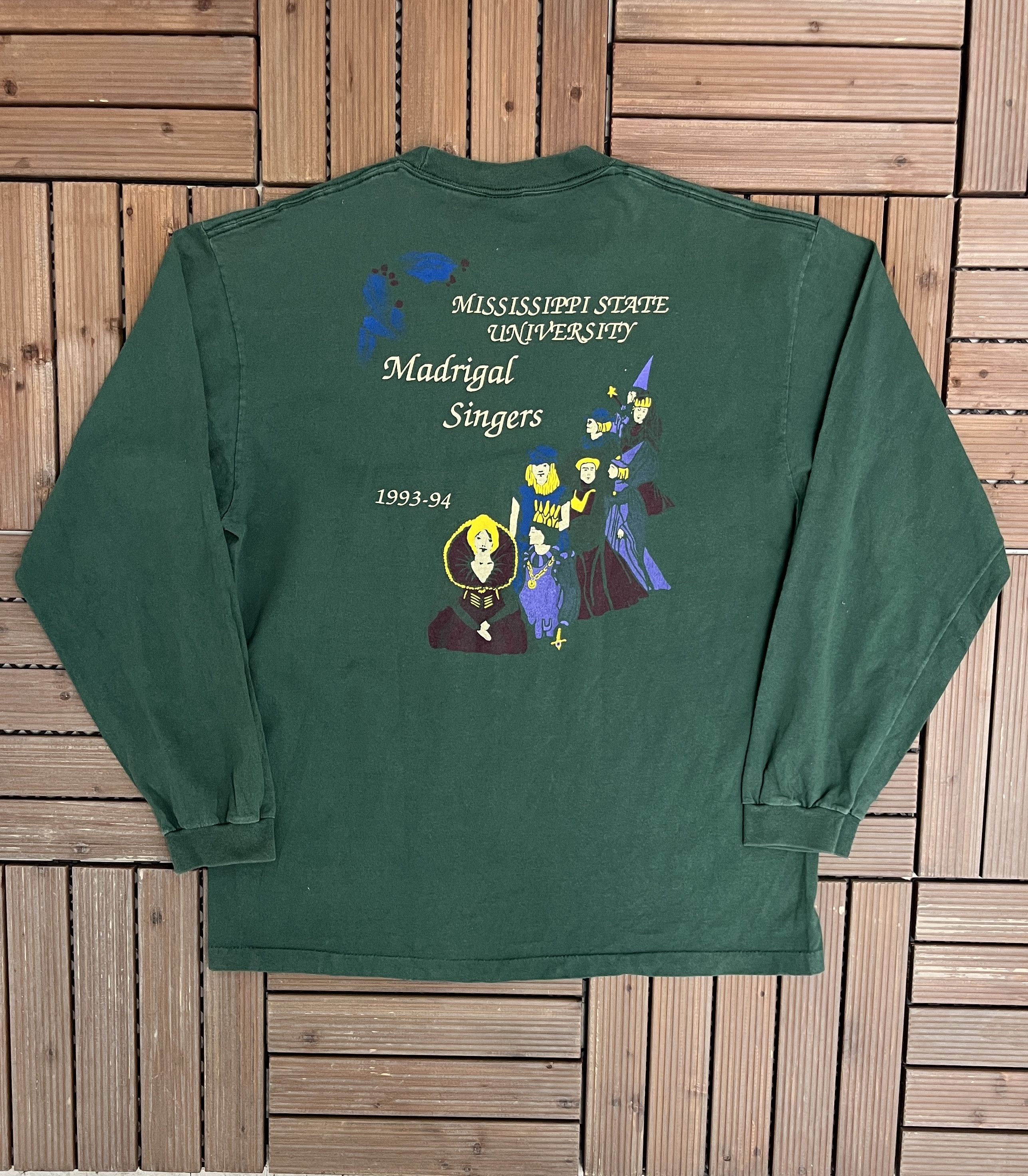 Vintage Mississippi State University Madrigal Singers Vintage Tee Size US XL / EU 56 / 4 - 4 Thumbnail