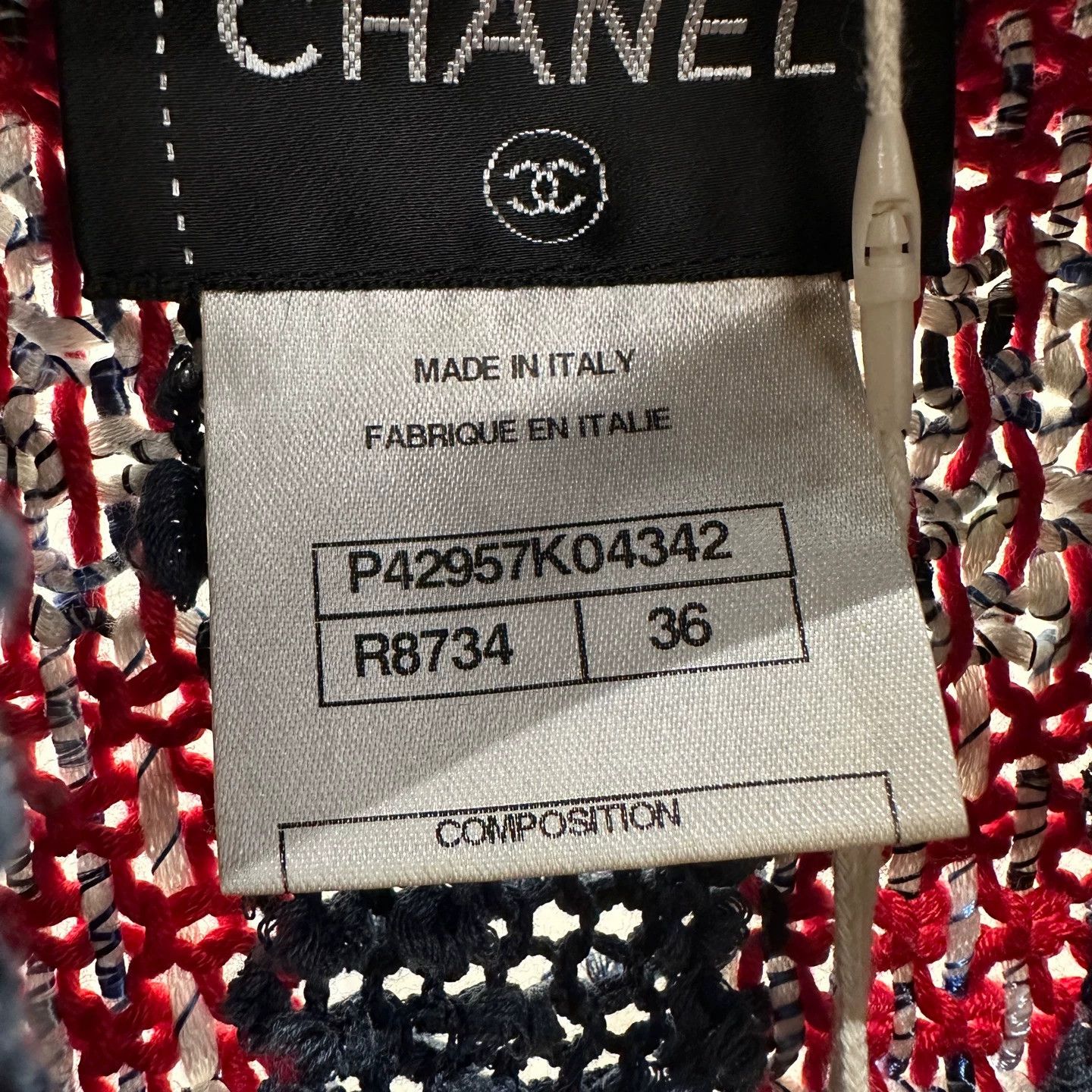 Chanel Chanel feb415 Plaid DB Sleeveless Knit Dress 36 Cotton Size XS / US 0-2 / IT 36-38 - 4 Thumbnail
