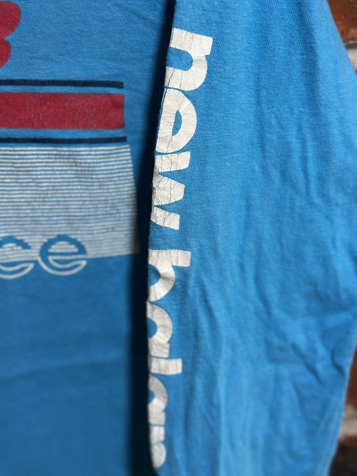 New Balance × Vintage Vintage 80s New Balance Long Sleeve Tee Size US S / EU 44-46 / 1 - 5 Thumbnail