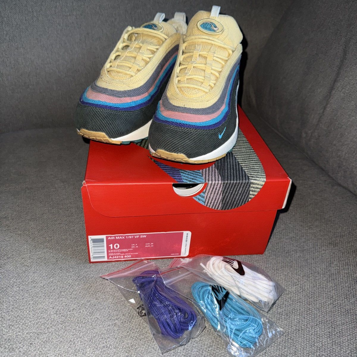 Nike Nike air max 1/97 Sean wotherspoon Size US 10 / EU 43 - 9 Thumbnail