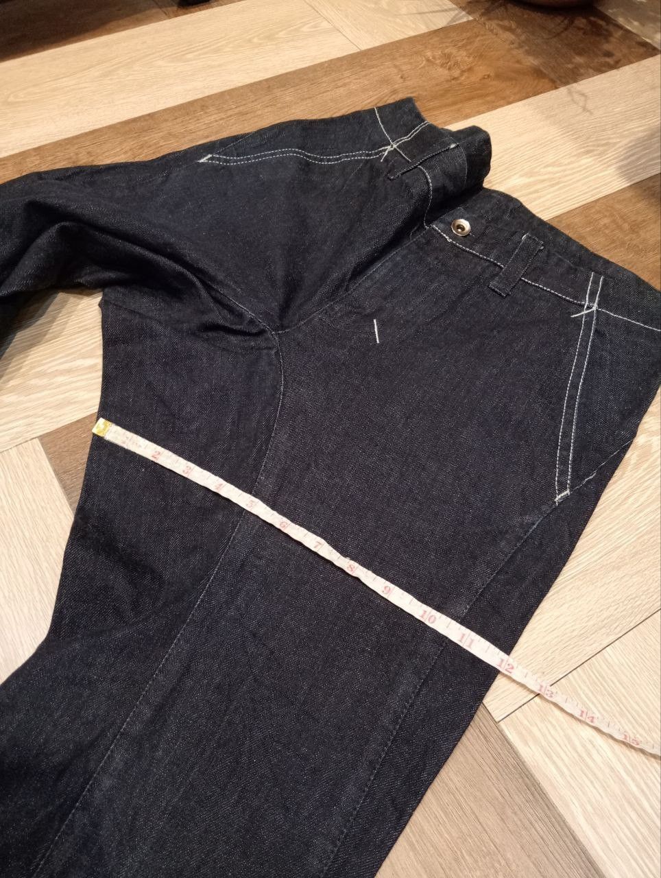 Katharine Hamnett London HAMNETT BLUE INDIGO MODEL SPS DENIM PANTS Size US 33 - 15 Thumbnail