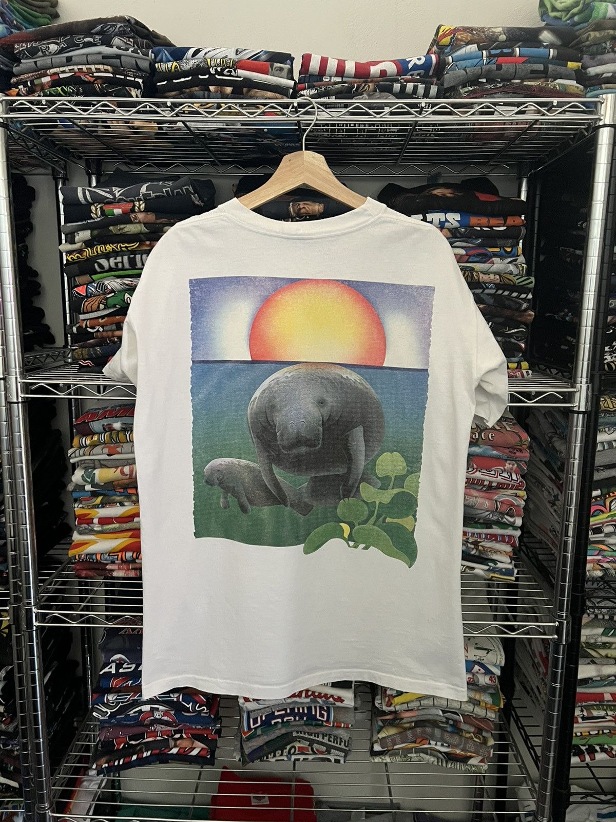 Habitat 90s Nature Tee Single Stitch Tee Size US L / EU 52-54 / 3 - 1 Thumbnail