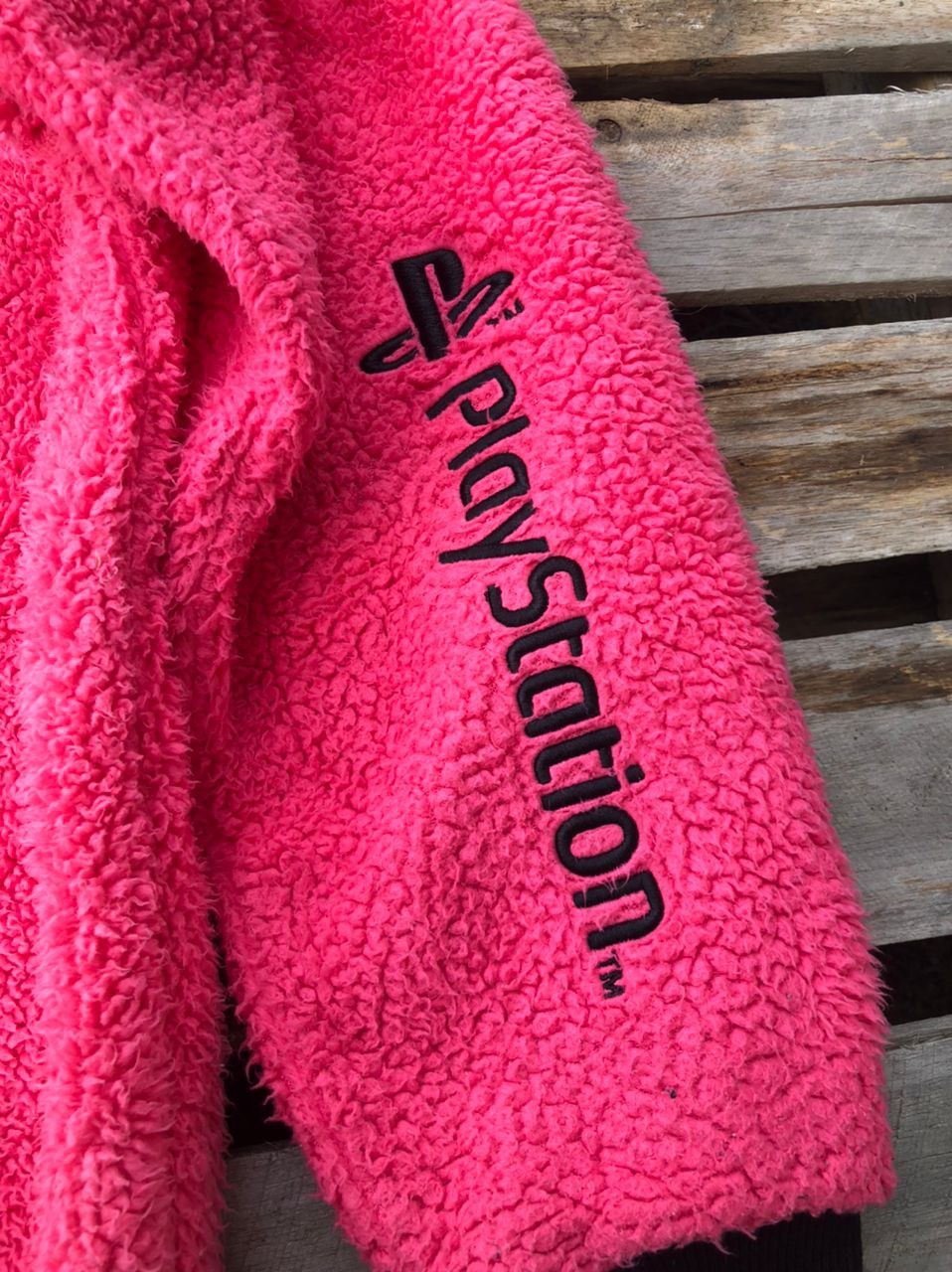 GU × Playstation Gu X Playstation SpellOut Fleece Sweatshirt Size US M / EU 48-50 / 2 - 5 Thumbnail