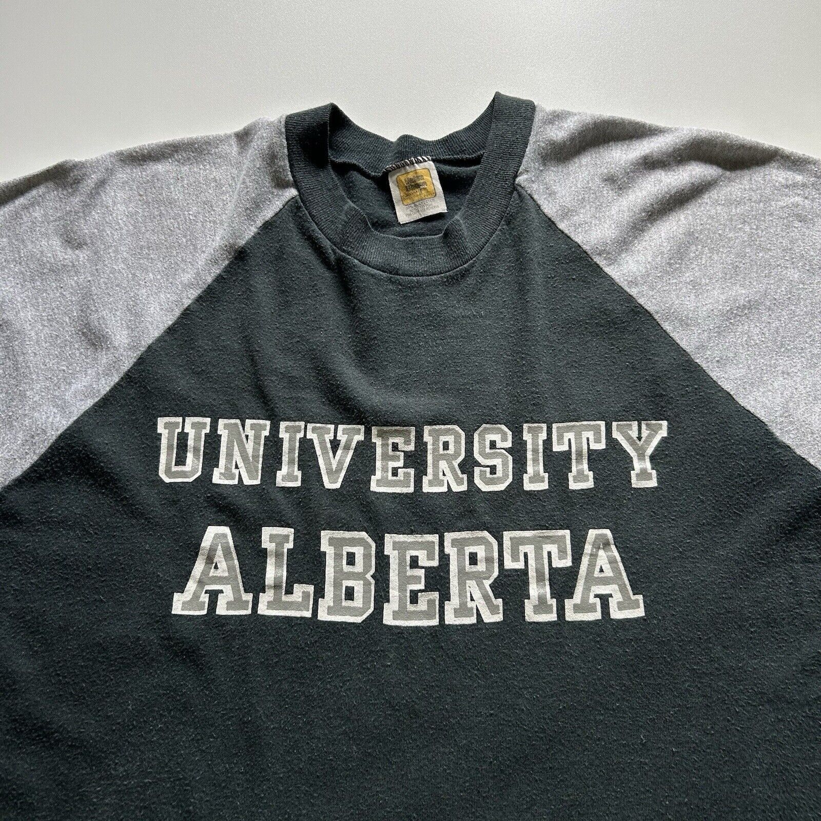 Velva Sheen Vintage 70s University Of Alberta T Shirt Medium Velva Sheen Size US M / EU 48-50 / 2 - 2 Thumbnail