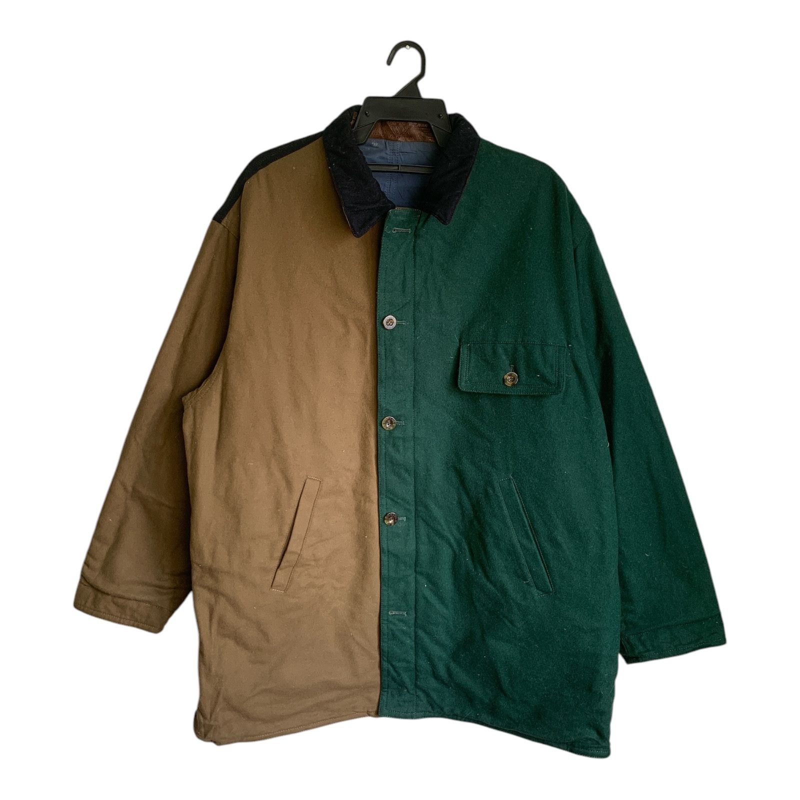Designer × Vintage Rare Design Vintage Faconnable Riri Zipper Coat Size US L / EU 52-54 / 3 - 1 Thumbnail