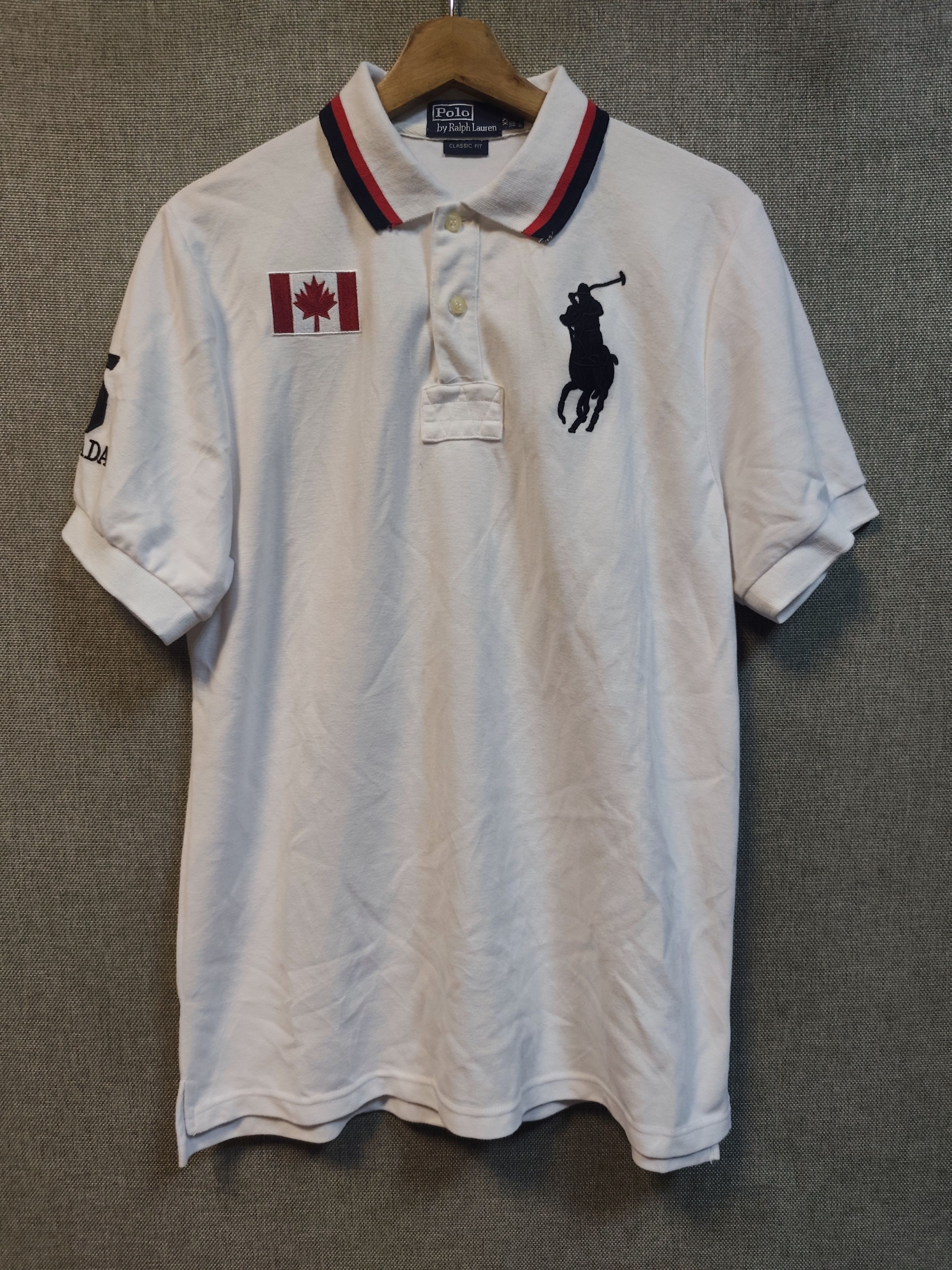 Polo Ralph Lauren Vintage Polo Ralph Lauren Canada Size US L / EU 52-54 / 3 - 1 Thumbnail