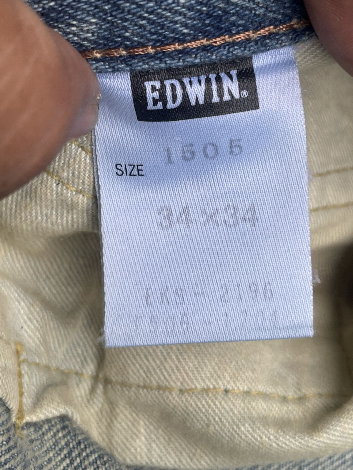 Edwin Vintage Edwin 505Z Selvedge Jeans Size US 35 - 23 Thumbnail