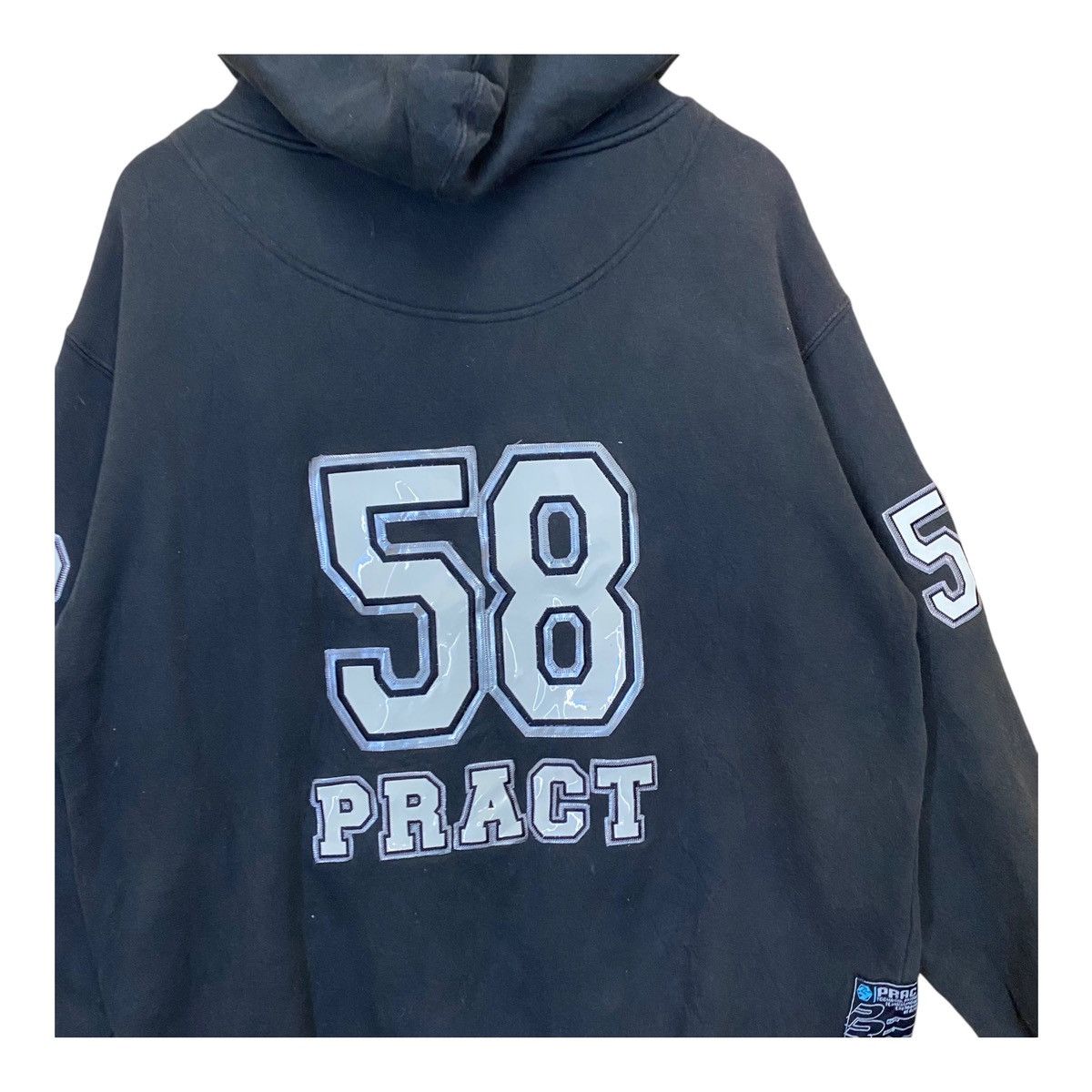 Japanese Brand × Vintage Pract Tecnical Product Big Logo Hoodie Jacket Size US L / EU 52-54 / 3 - 13 Thumbnail