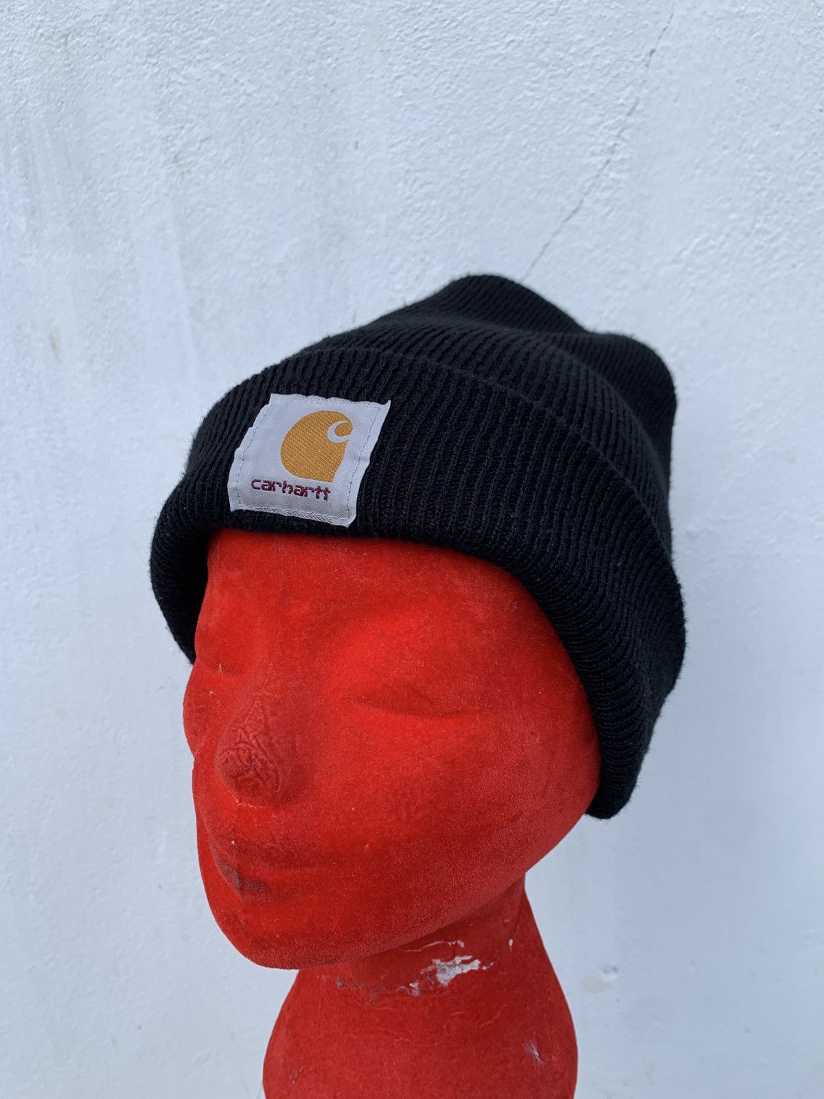 Carhartt Vintage Carhartt Black Beanie Hat Made in Canada Y2K Grailed