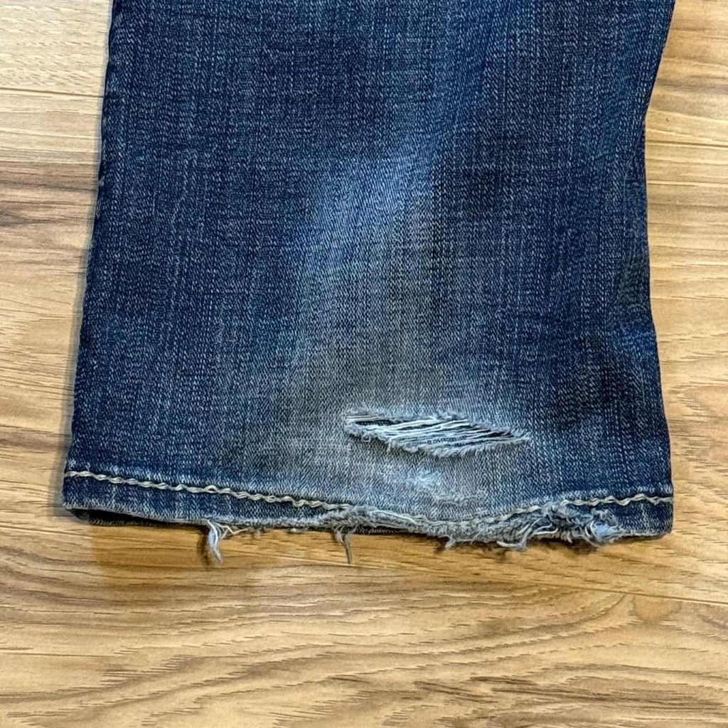 Big Star Big Star Women’s Bootcut Jeans 31x31 Distressed Size 24" / US 00 / IT 34 - 9 Thumbnail