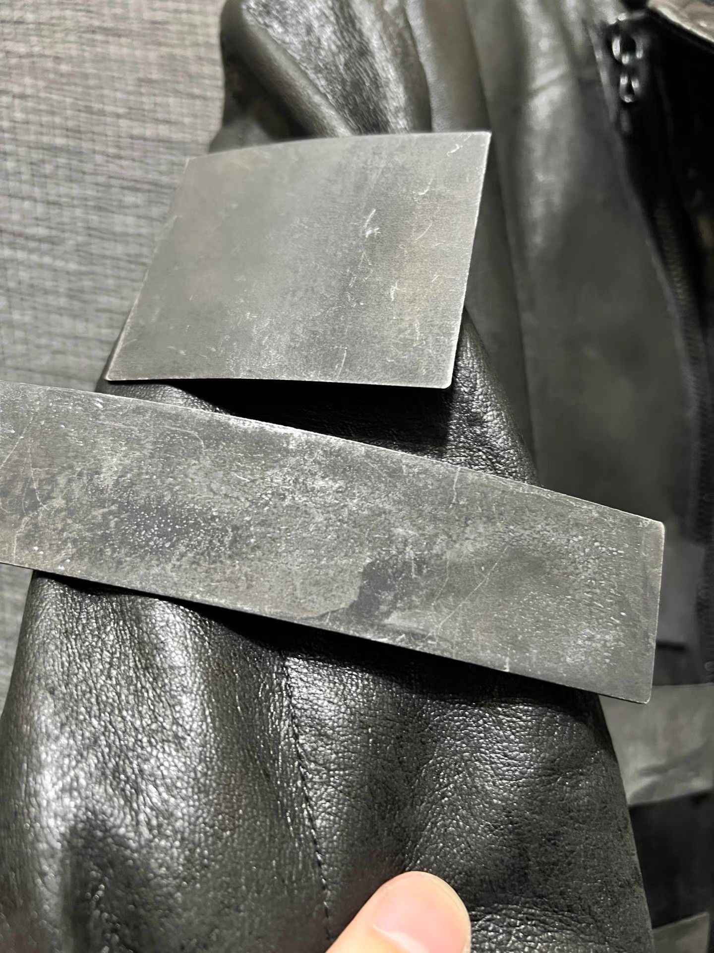 Julius Julius_7 x Claustrum numbered sample blade leather jacket. Size US M / EU 48-50 / 2 - 6 Thumbnail